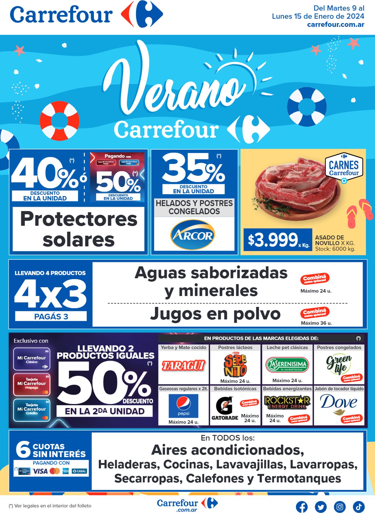 Folleto Carrefour 09.01.2024 - 15.01.2024