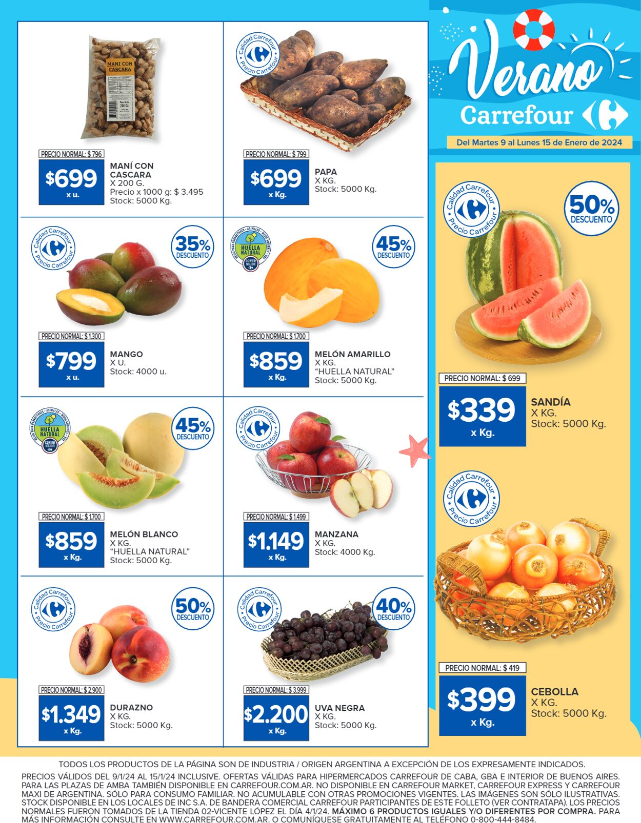 Folleto Carrefour 09.01.2024 - 15.01.2024