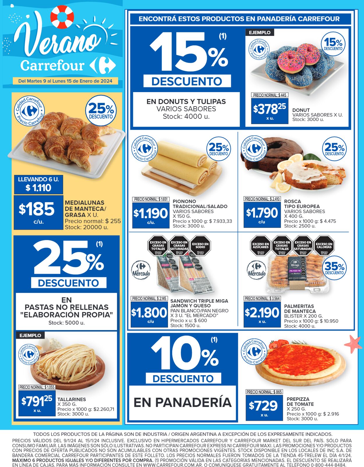 Folleto Carrefour 09.01.2024 - 15.01.2024