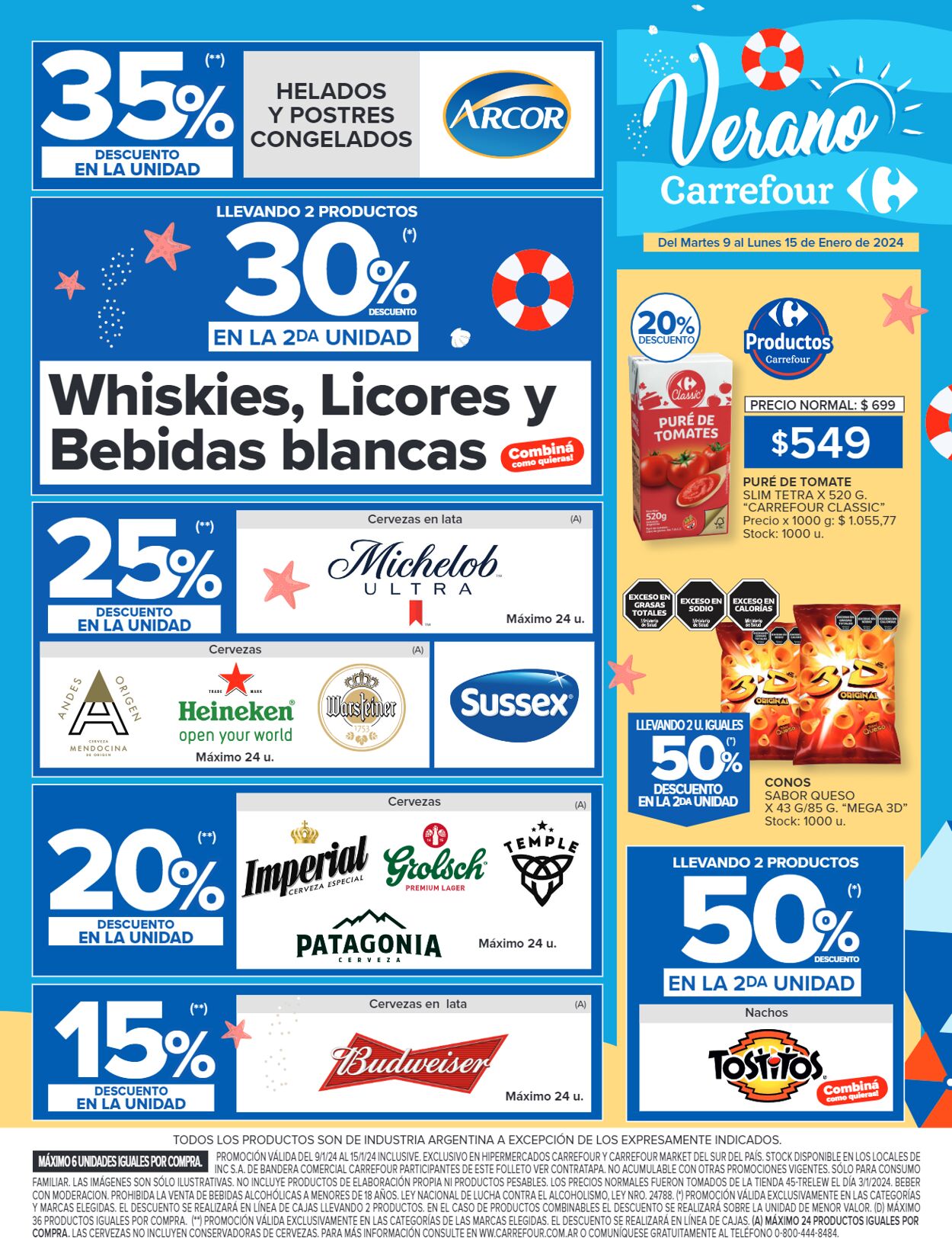 Folleto Carrefour 09.01.2024 - 15.01.2024