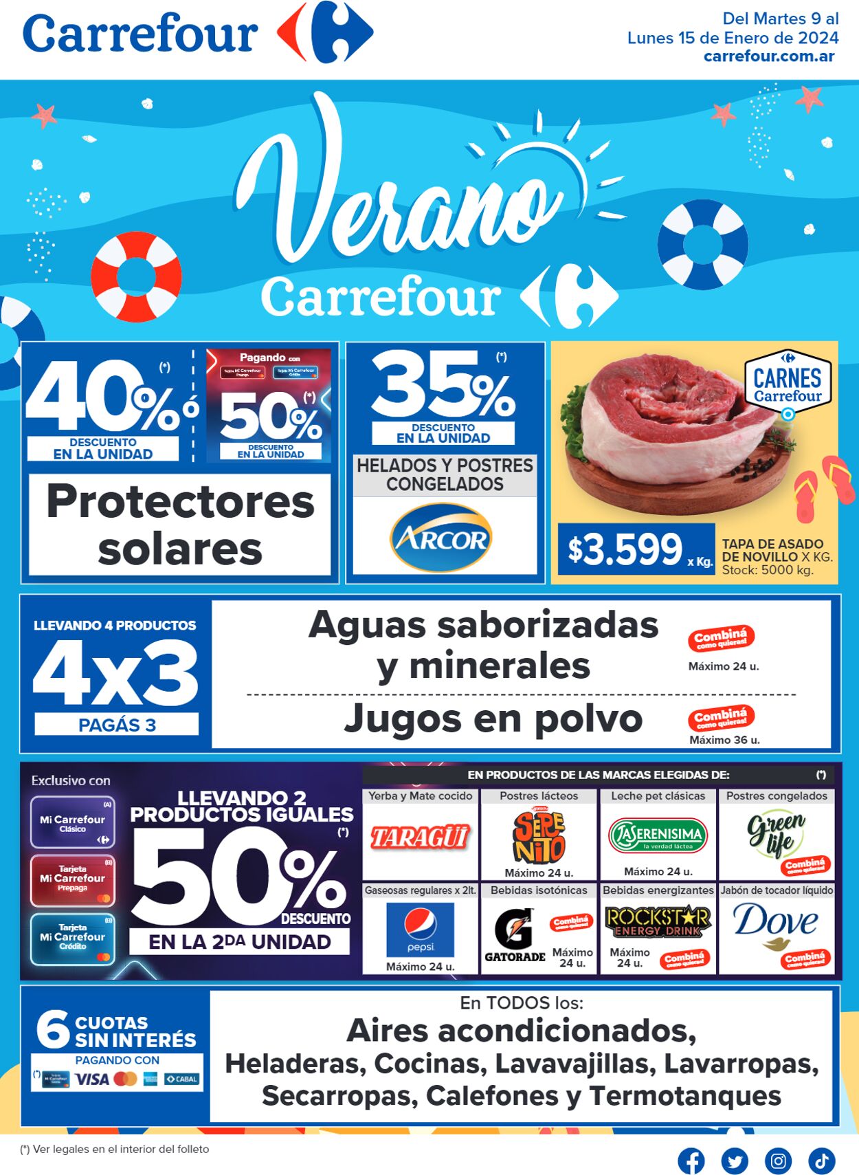 Folleto Carrefour 09.01.2024 - 15.01.2024