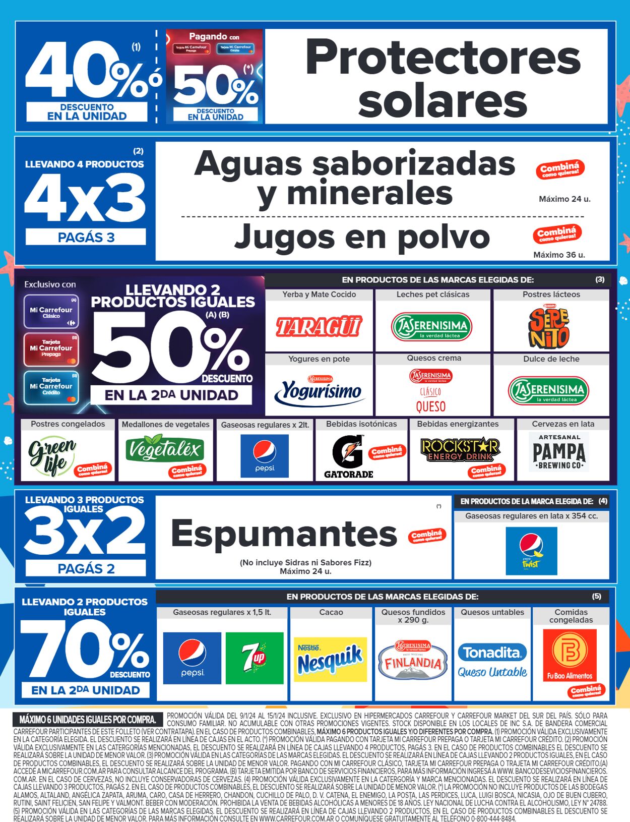Folleto Carrefour 09.01.2024 - 15.01.2024