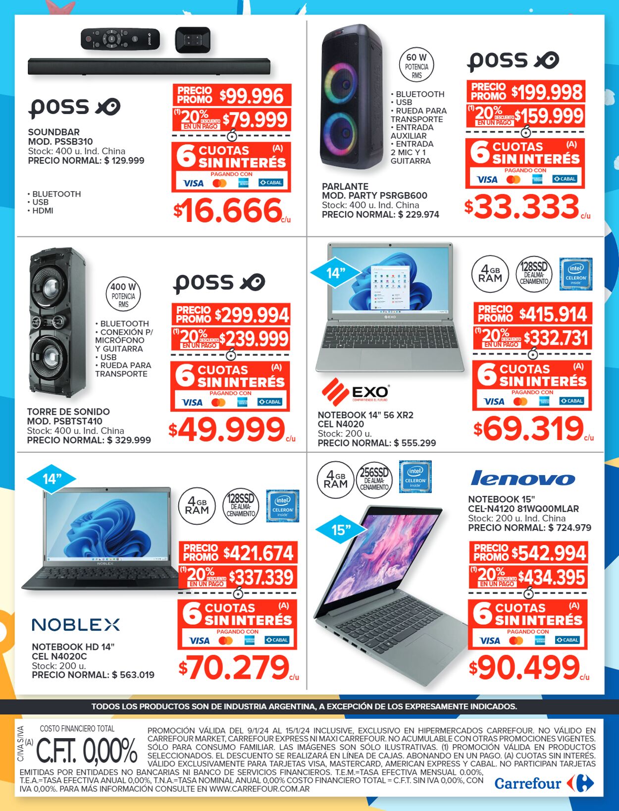 Folleto Carrefour 09.01.2024 - 15.01.2024