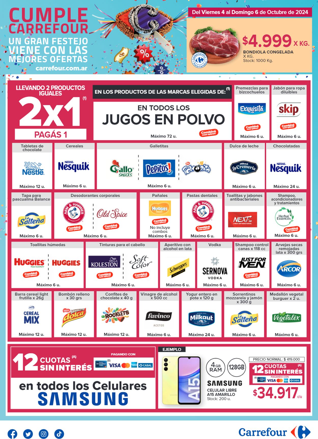 Folleto Carrefour 04.10.2024 - 06.10.2024