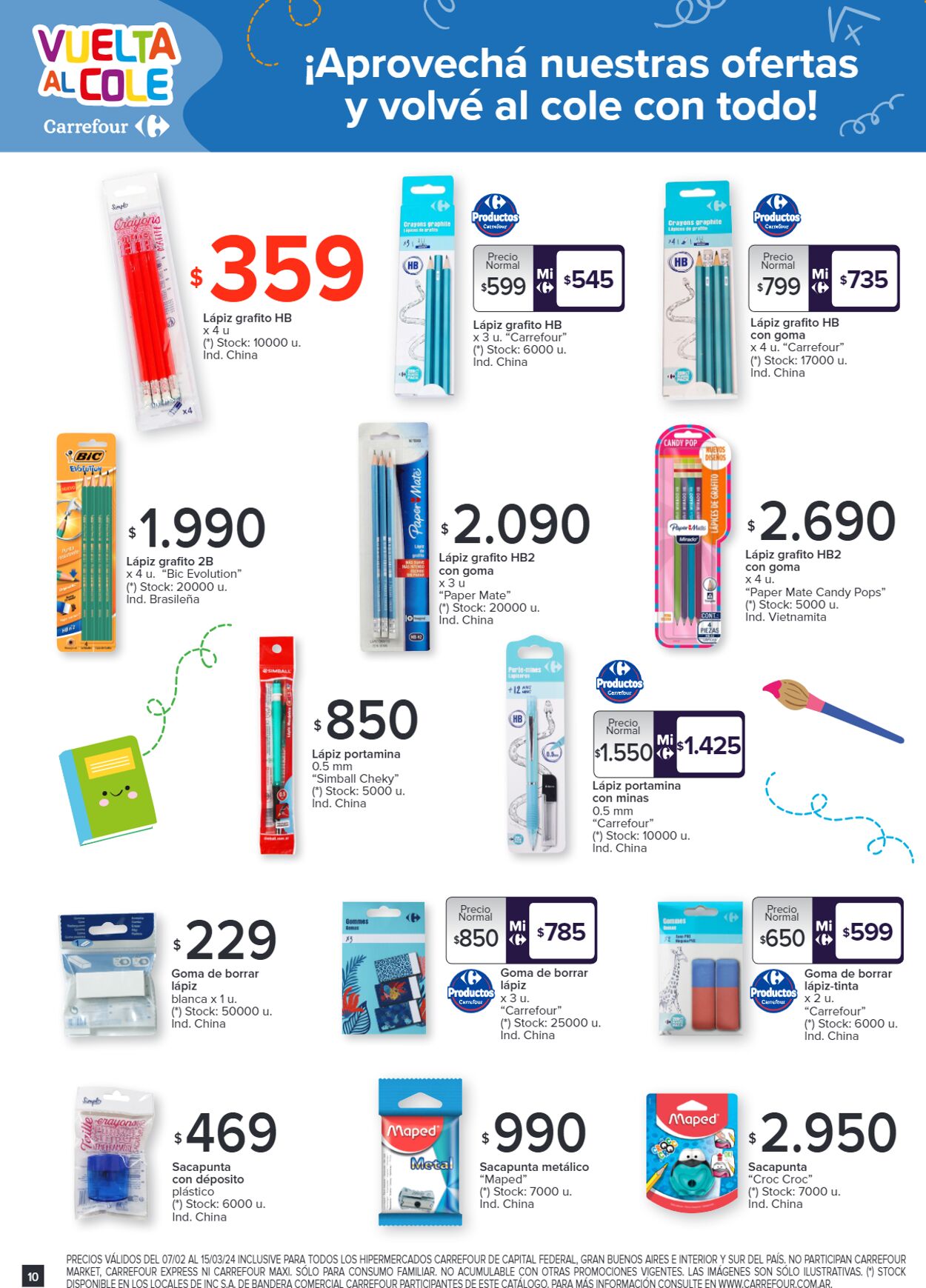 Folleto Carrefour 07.02.2024 - 15.03.2024