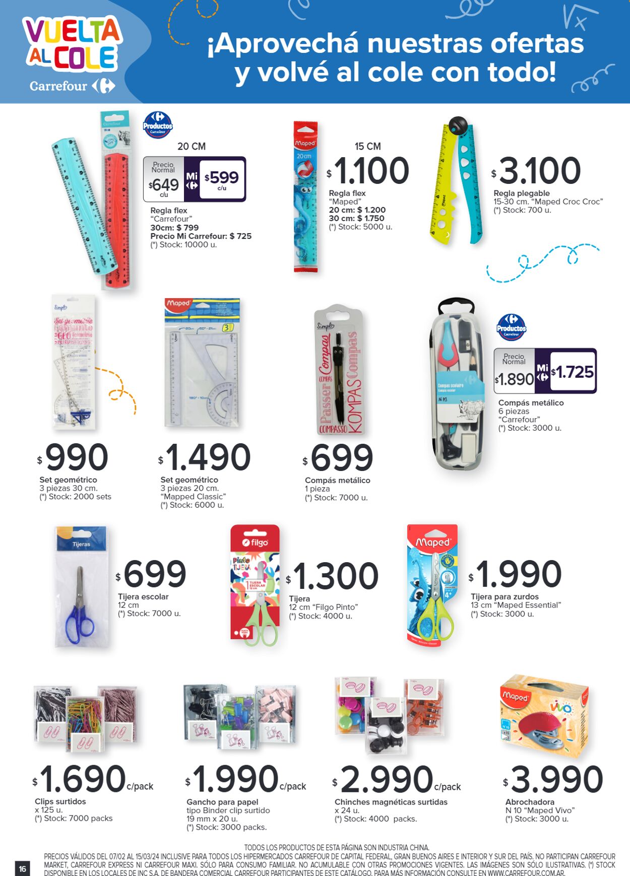 Folleto Carrefour 07.02.2024 - 15.03.2024