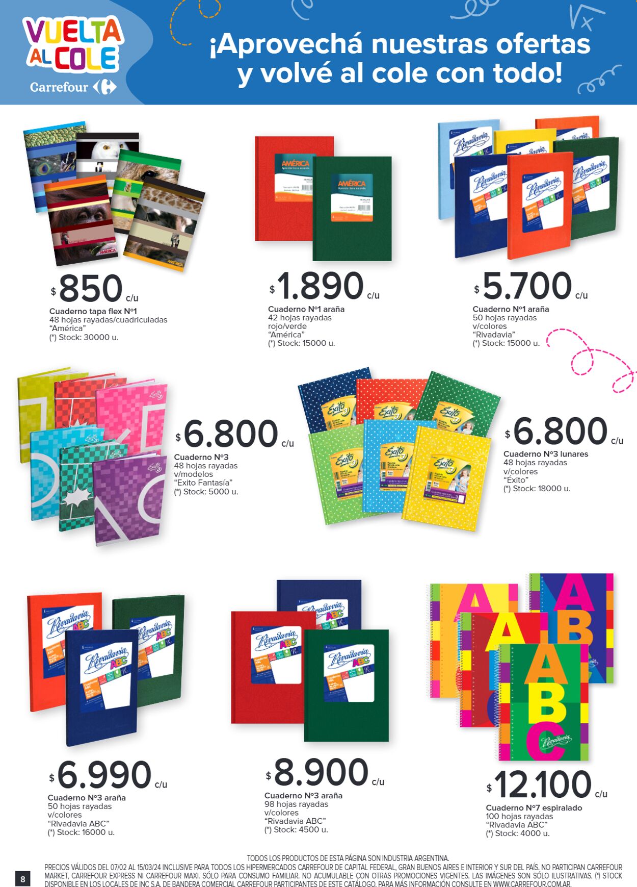 Folleto Carrefour 07.02.2024 - 15.03.2024