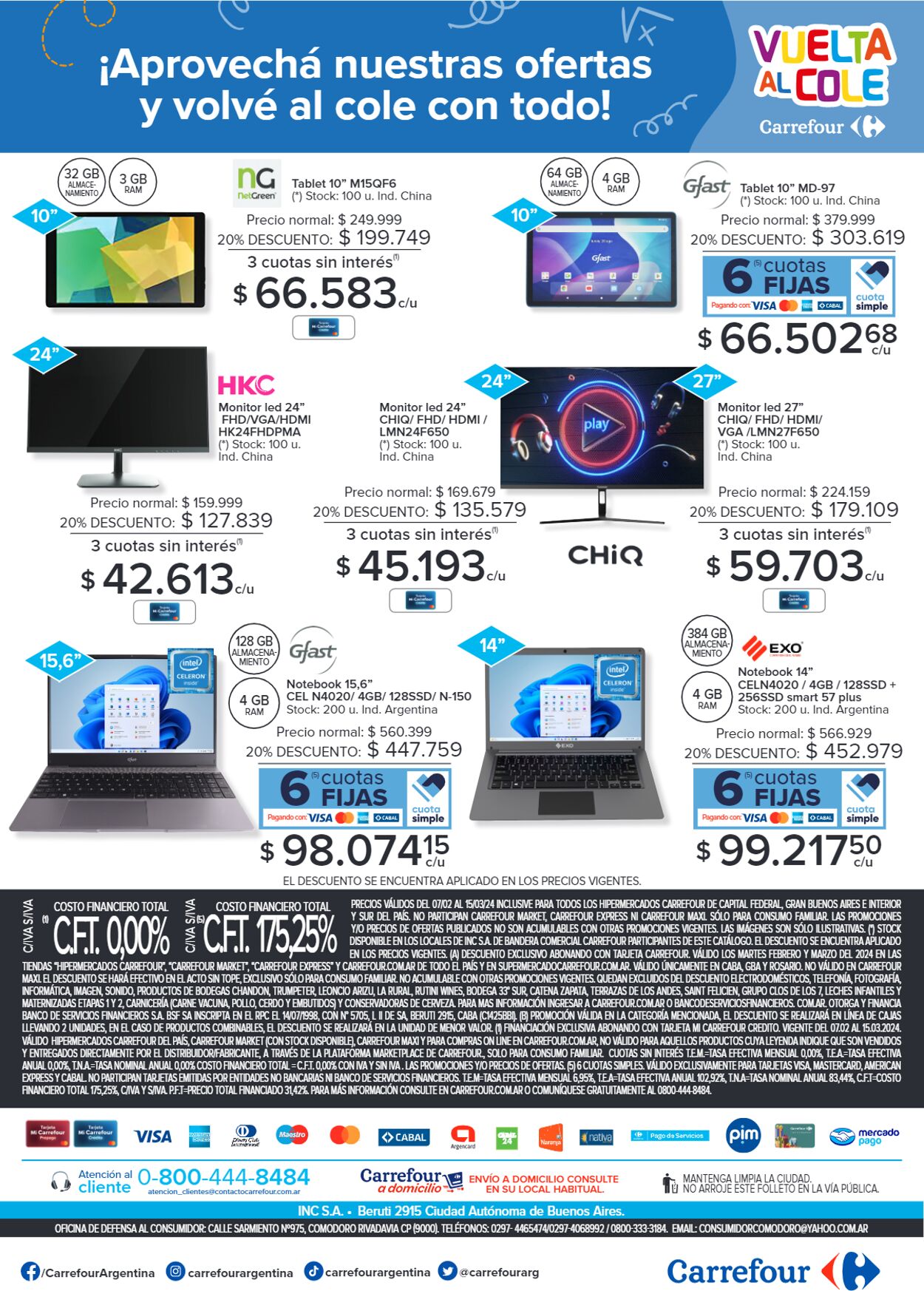 Folleto Carrefour 07.02.2024 - 15.03.2024