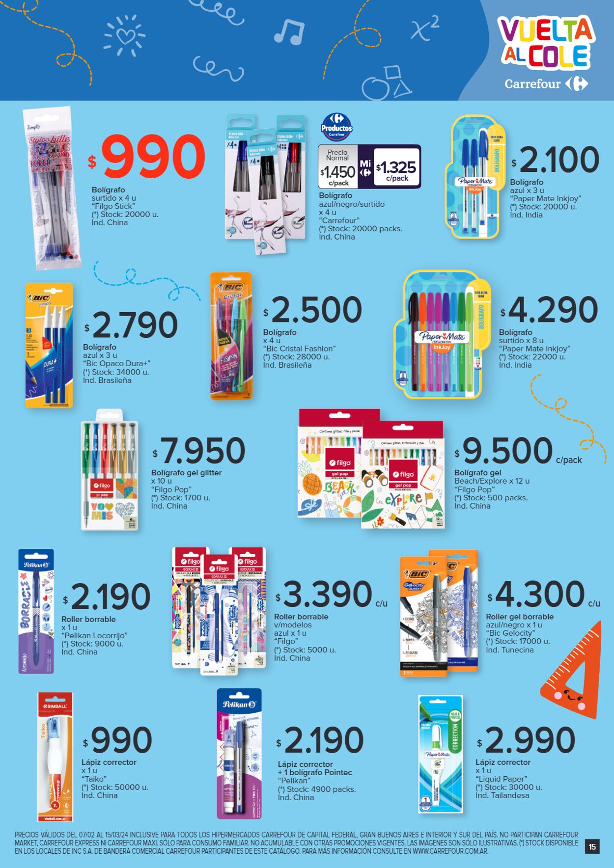 Folleto Carrefour 07.02.2024 - 15.03.2024
