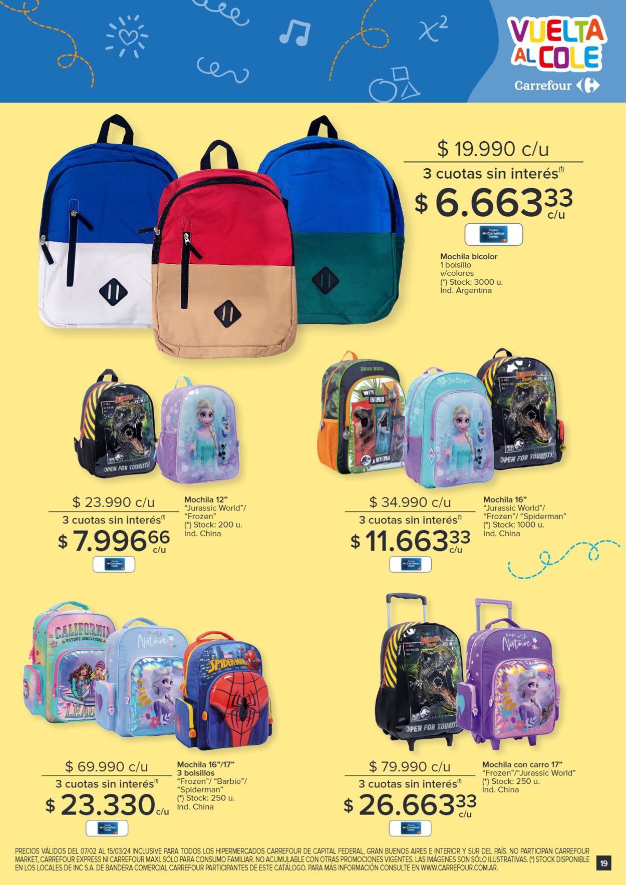 Folleto Carrefour 07.02.2024 - 15.03.2024
