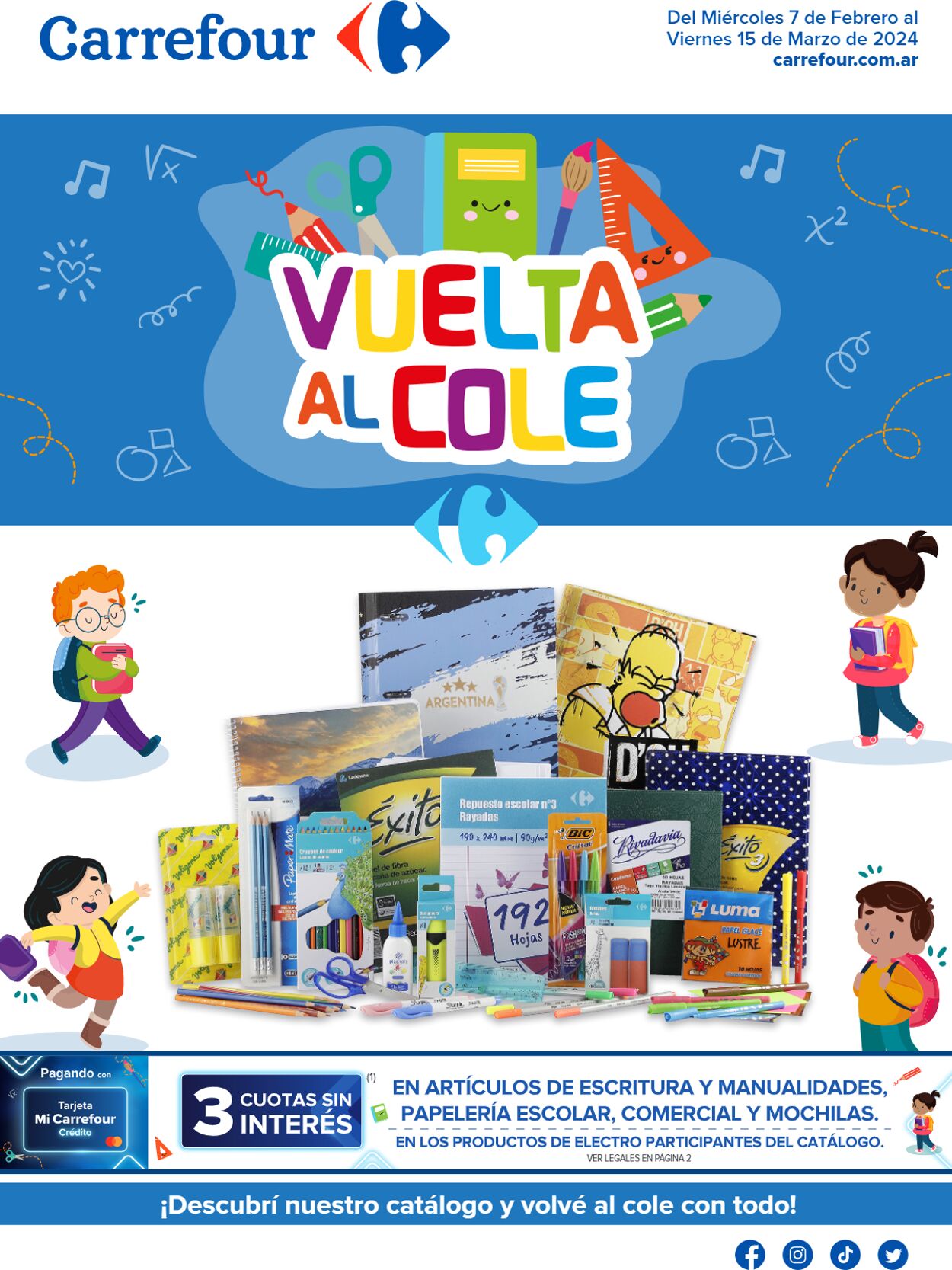 Folleto Carrefour 07.02.2024 - 15.03.2024