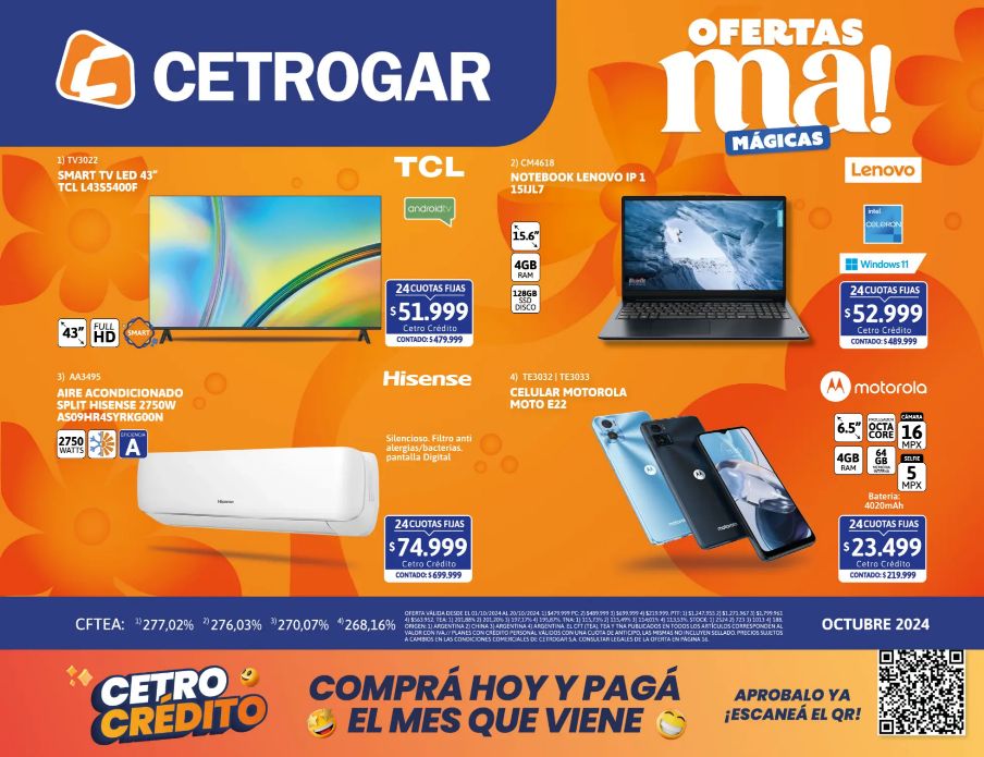 Cetrogar Folletos promocionales