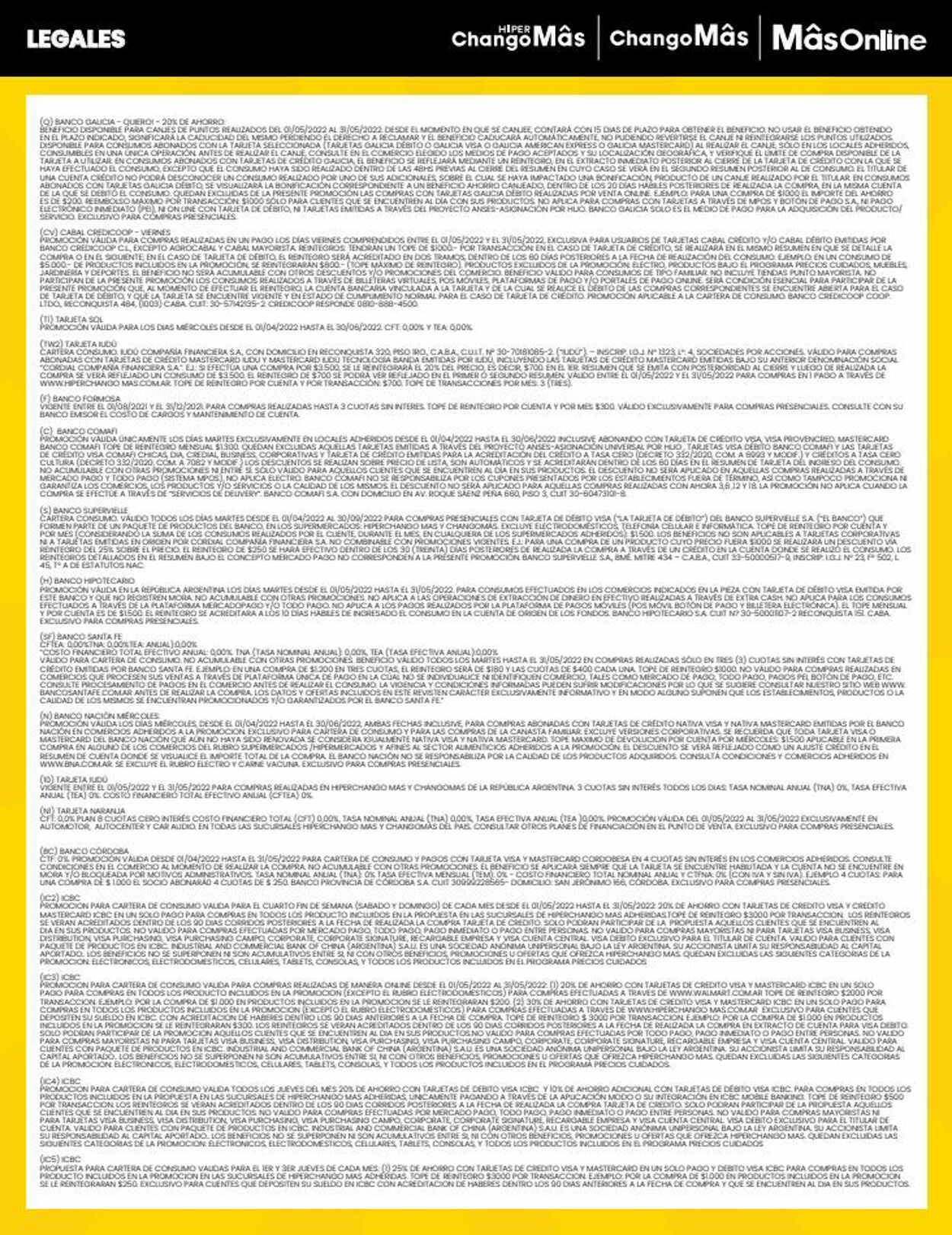 Folleto ChangoMAS 01.05.2022 - 31.05.2022
