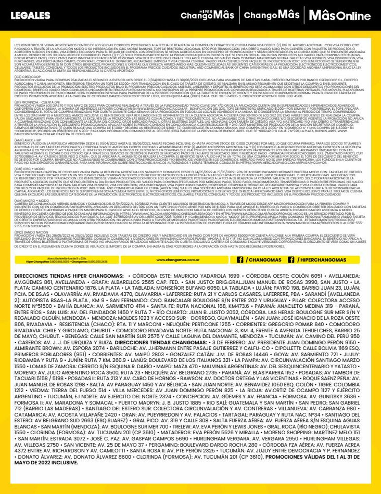 Folleto ChangoMAS 01.05.2022 - 31.05.2022