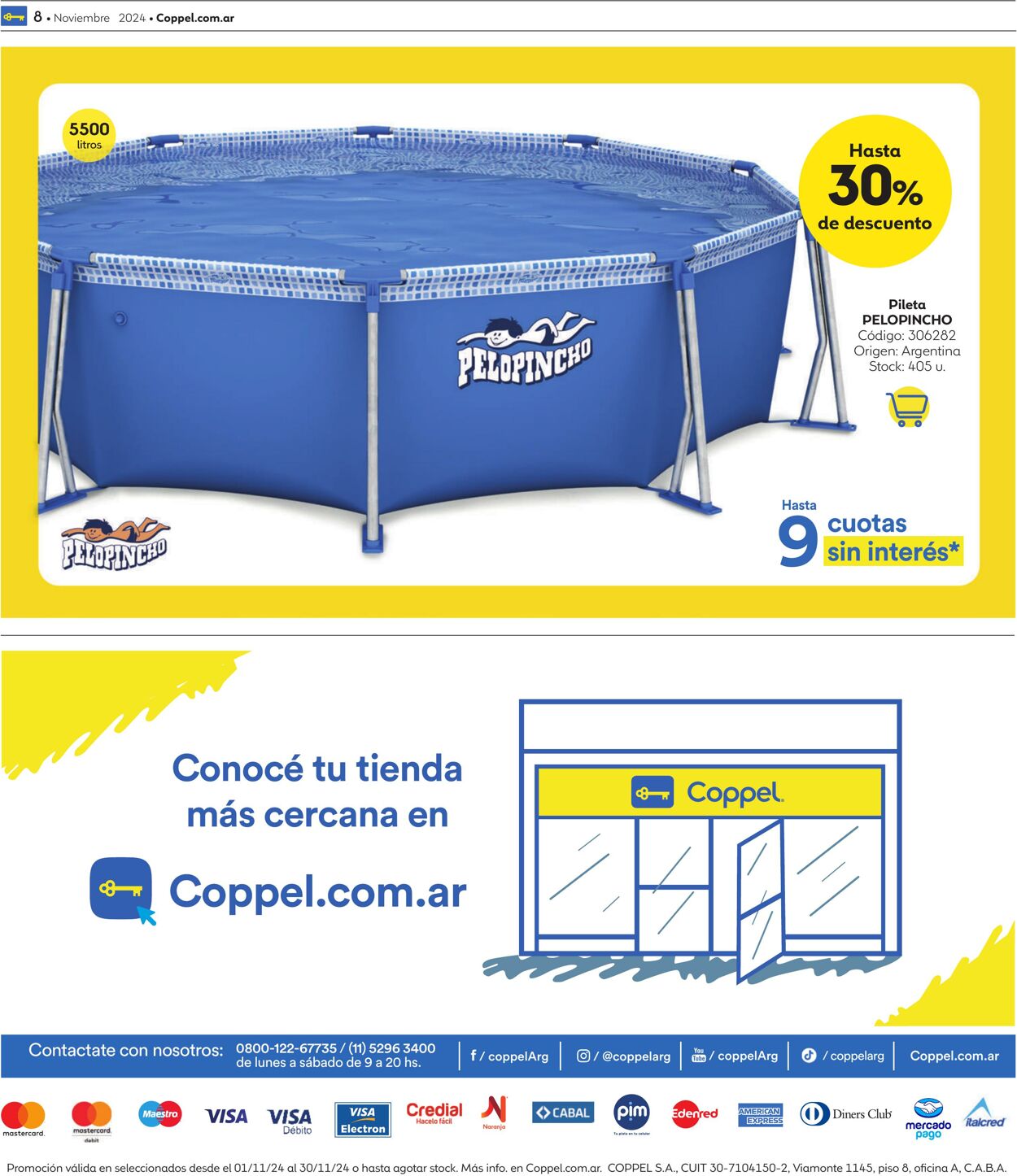 Folleto Coppel 01.11.2024 - 30.11.2024