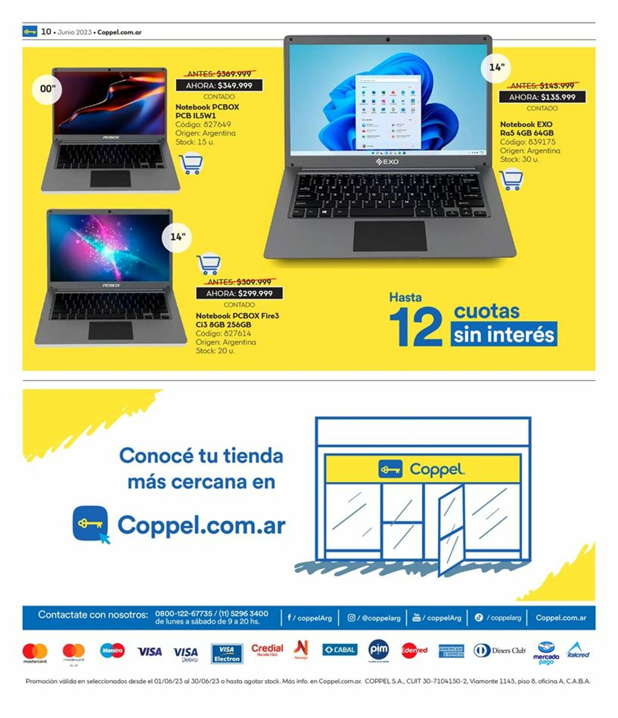 Folleto Coppel 01.06.2023 - 30.06.2023