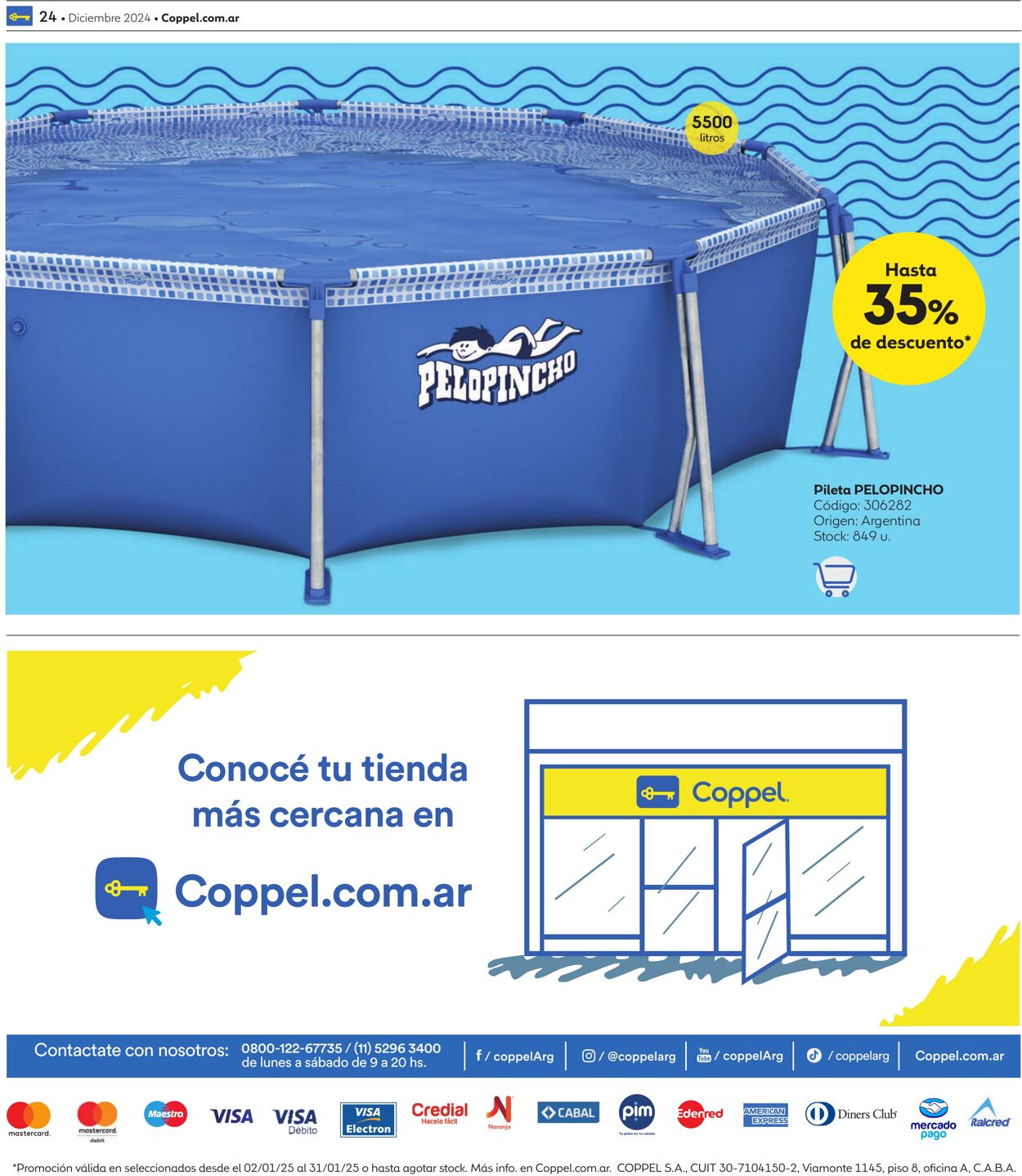 Folleto Coppel 01.01.2025 - 31.01.2025