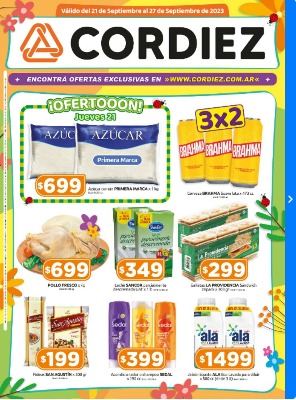 Folleto Cordiez 21.09.2023 - 27.09.2023
