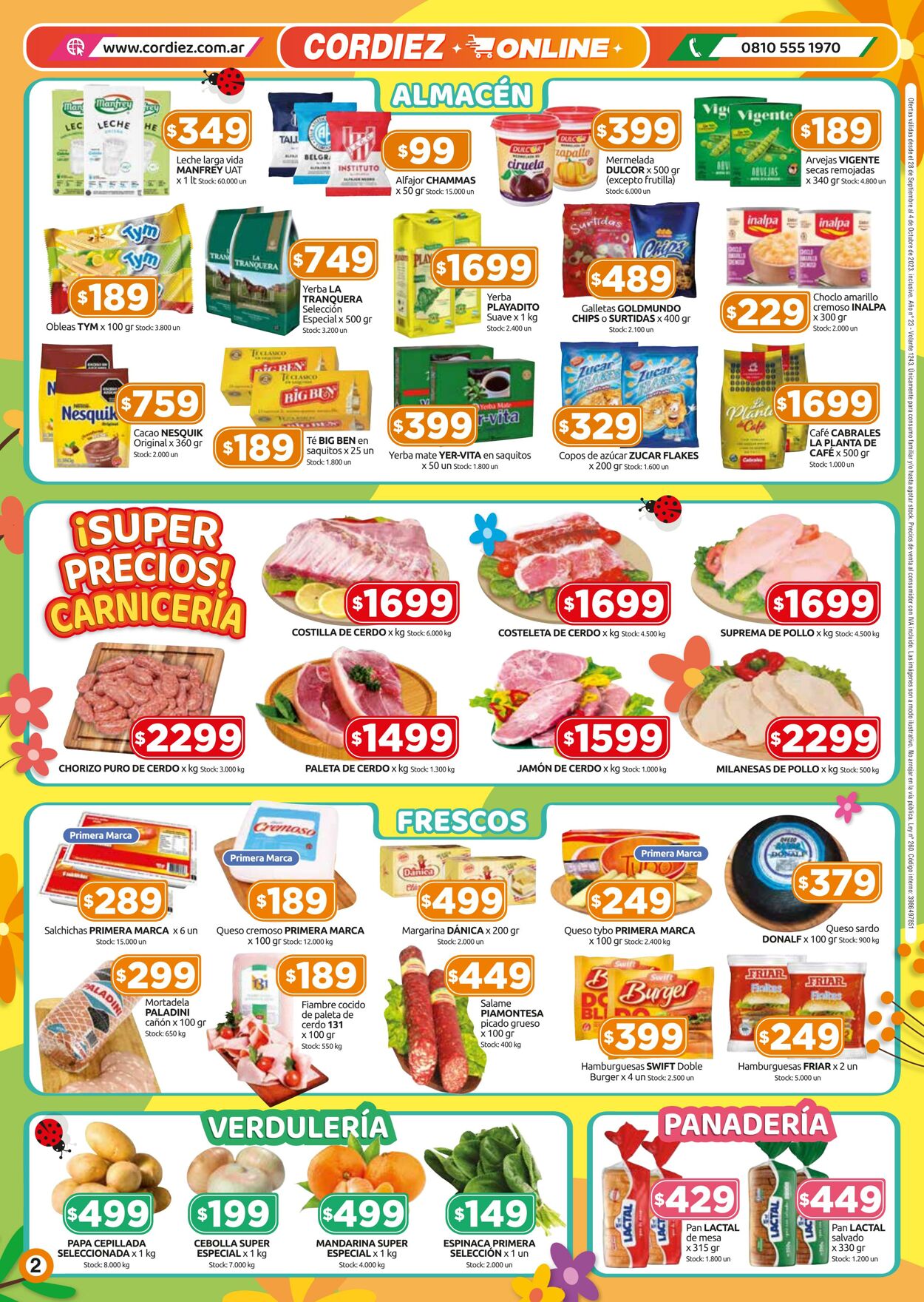 Folleto Cordiez 28.09.2023 - 04.10.2023