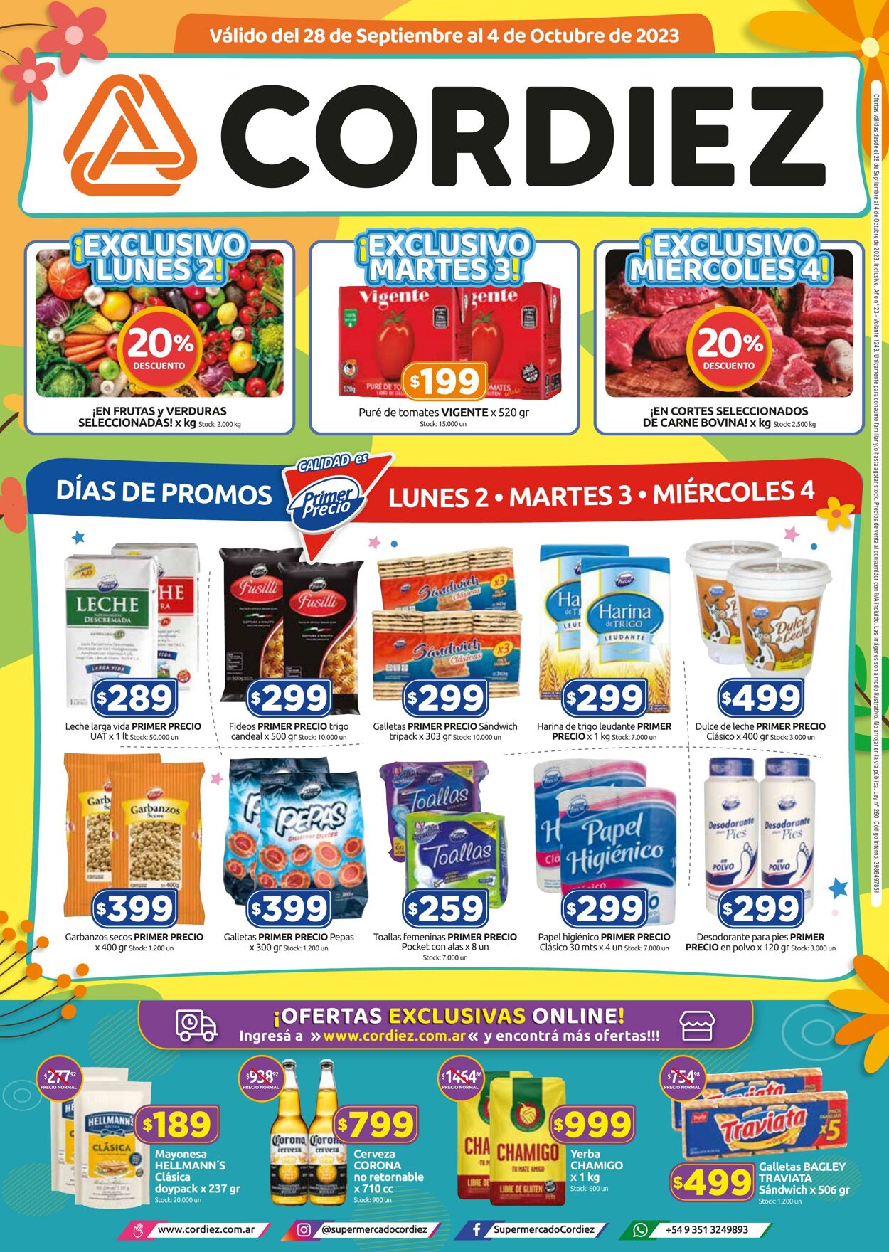 Folleto Cordiez 28.09.2023 - 04.10.2023