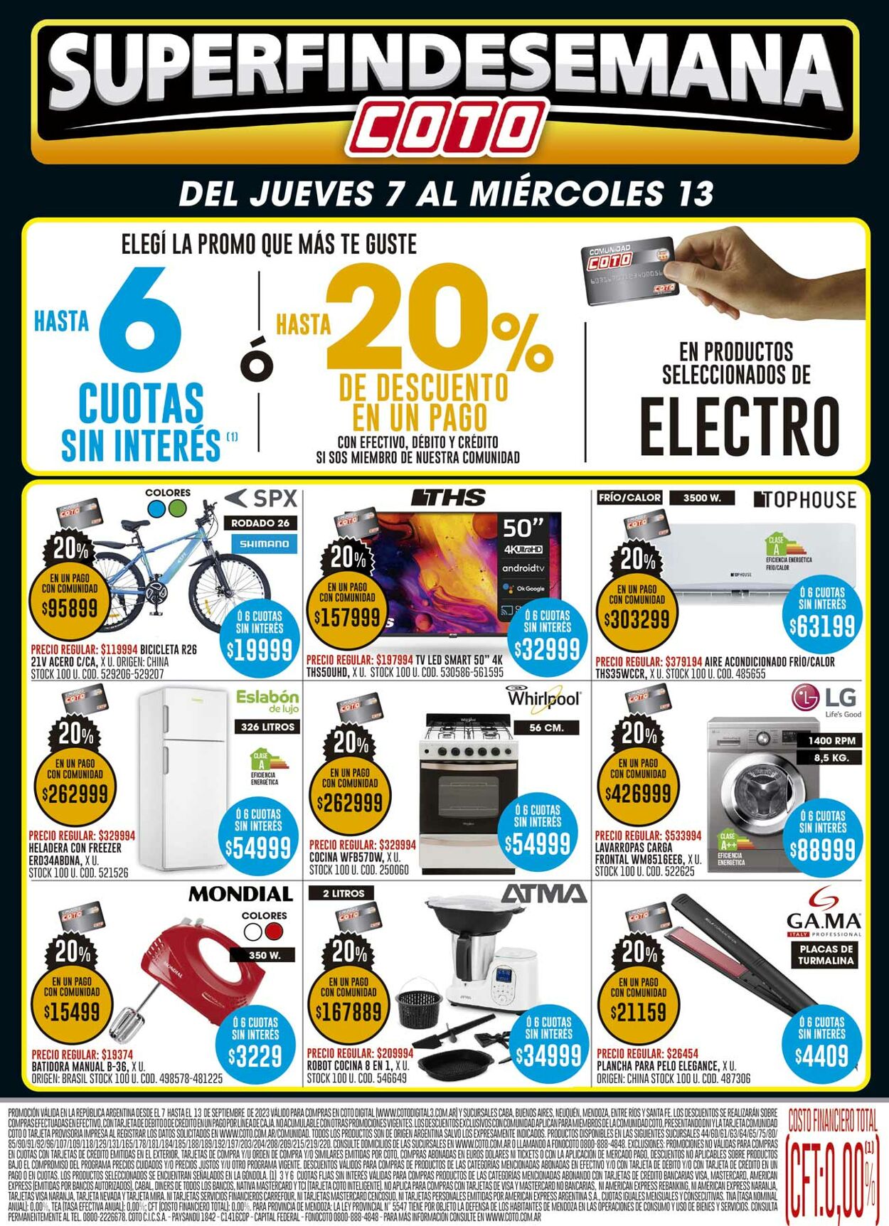 Folleto Coto 07.09.2023 - 13.09.2023