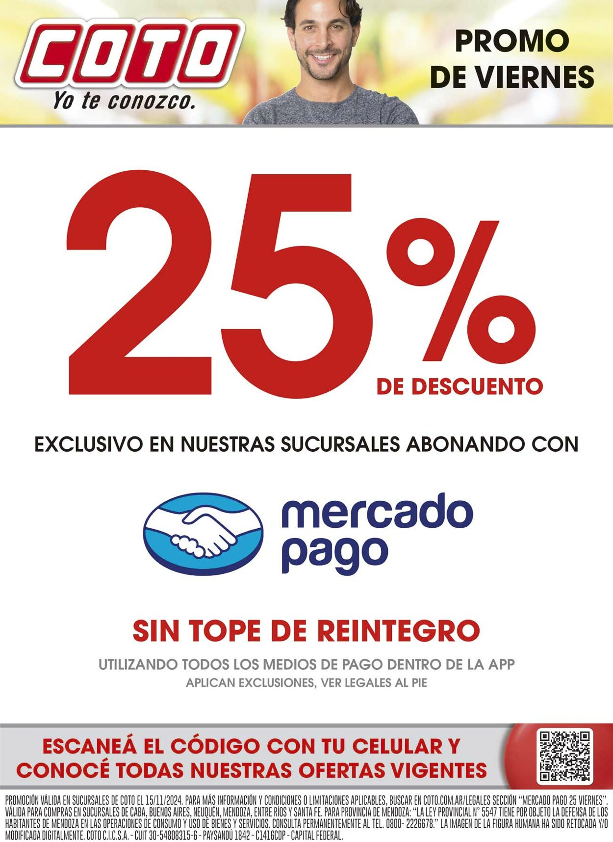 Folleto Coto - Ofertas | Supermercados COTO 15 nov., 2024 - 1 dic., 2024