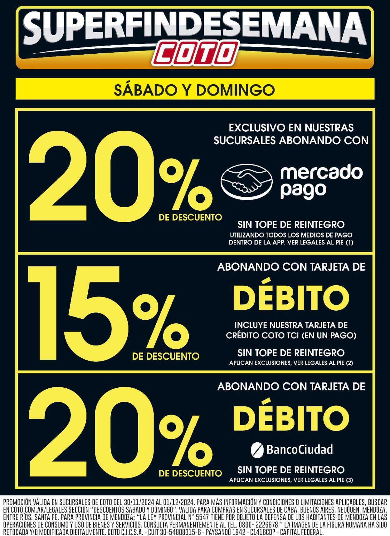 Folleto Coto - Ofertas | Supermercados COTO 2 dic., 2024 - 15 dic., 2024