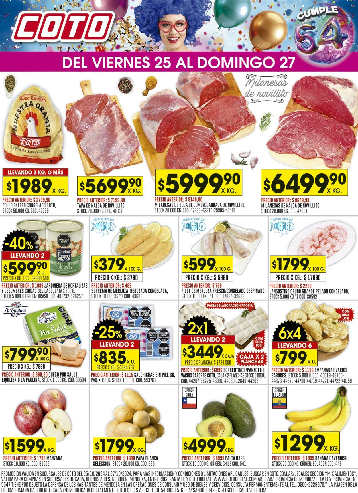 Folleto Coto - Ofertas | Supermercados COTO 28 oct., 2024 - 10 nov., 2024