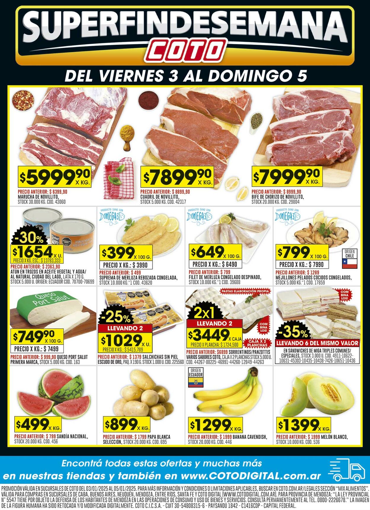 Folleto Coto - Ofertas | Supermercados COTO 6 ene., 2025 - 20 ene., 2025