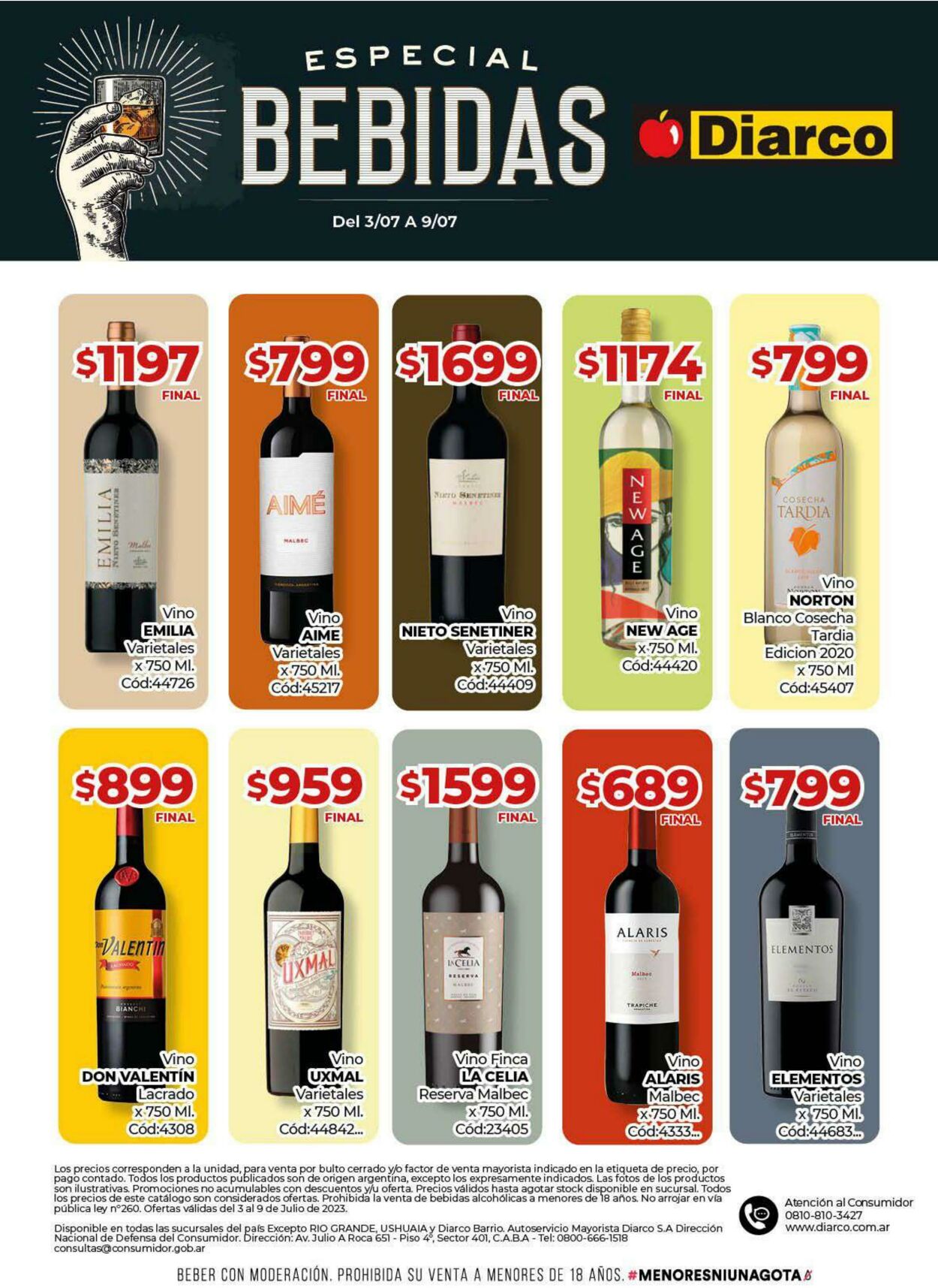 Folleto Diarco 03.07.2023 - 09.07.2023
