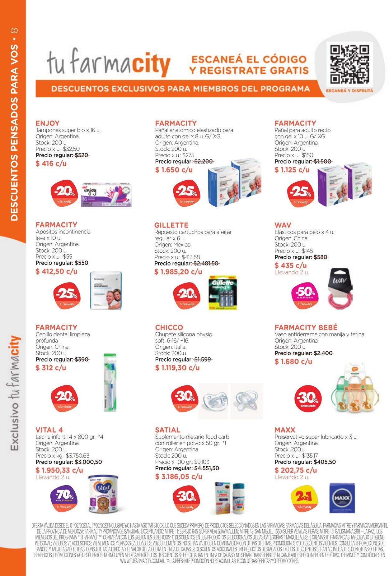 Folleto Farmacity 01.02.2023 - 17.02.2023