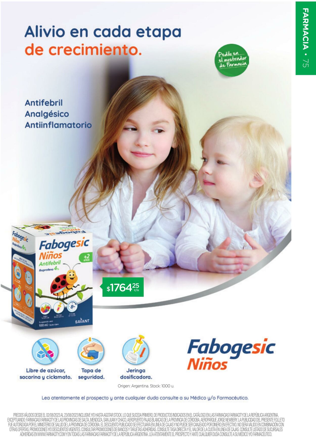 Folleto Farmacity 01.08.2023 - 31.08.2023