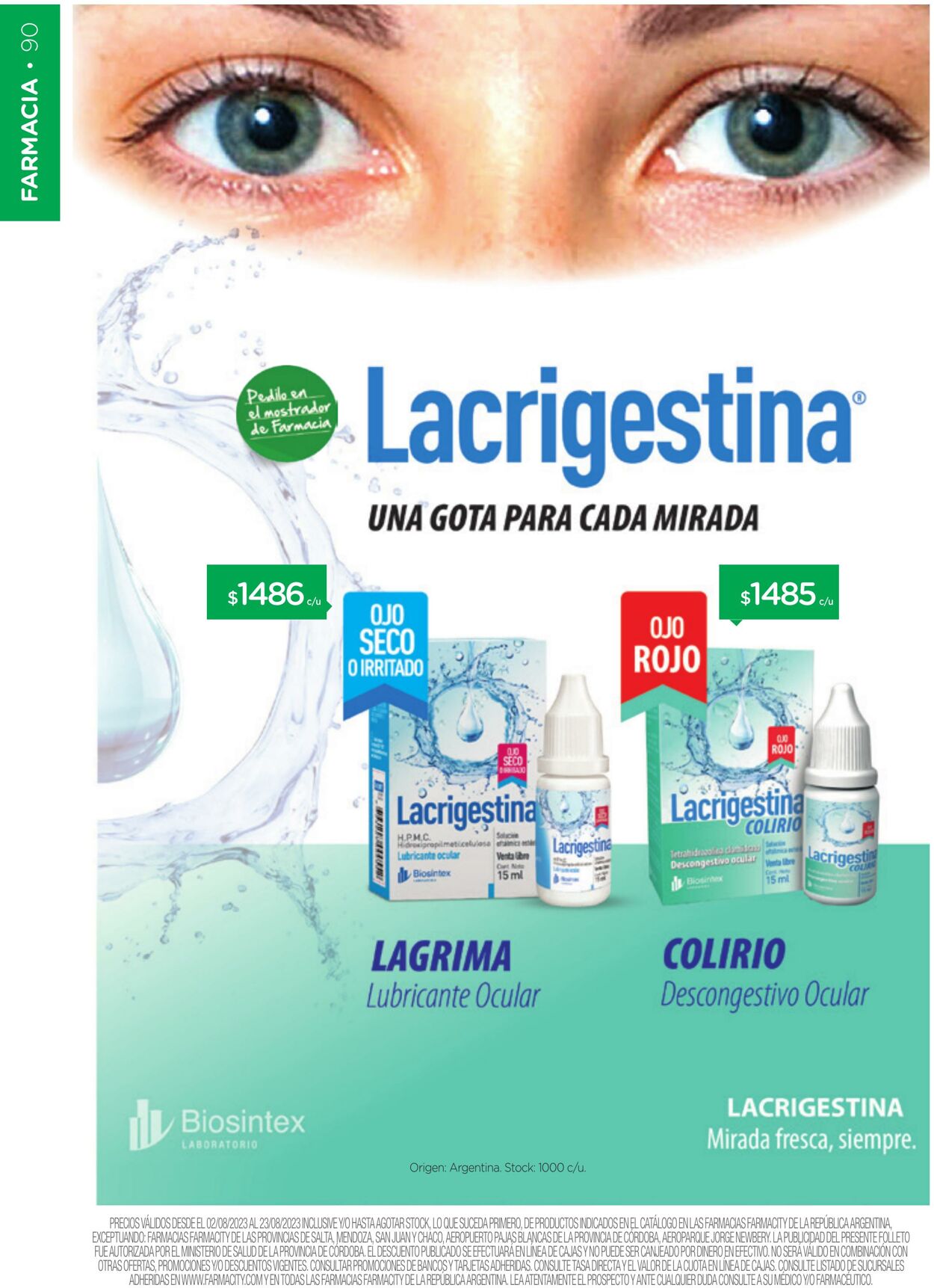 Folleto Farmacity 01.08.2023 - 31.08.2023