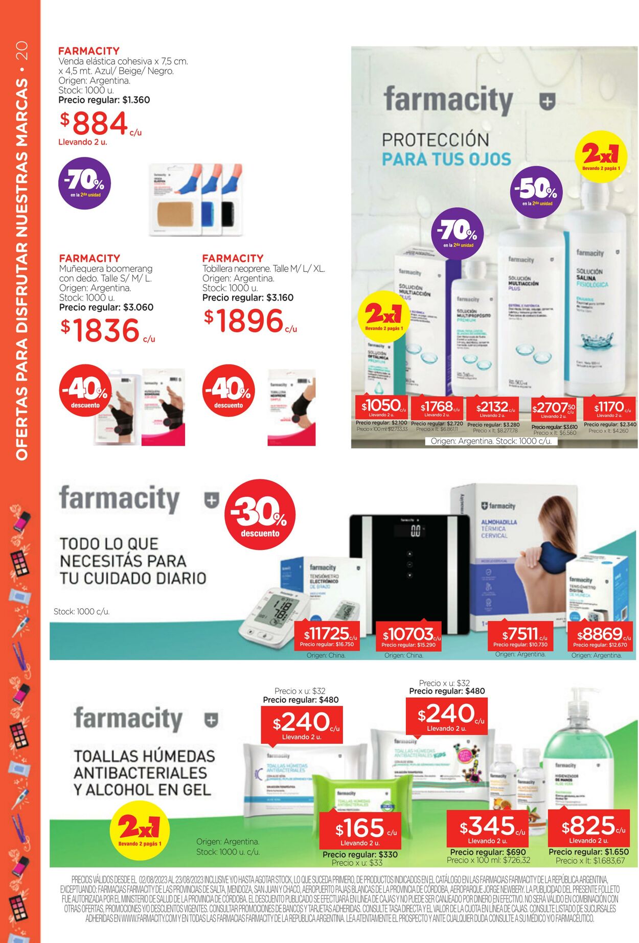 Folleto Farmacity 01.08.2023 - 31.08.2023