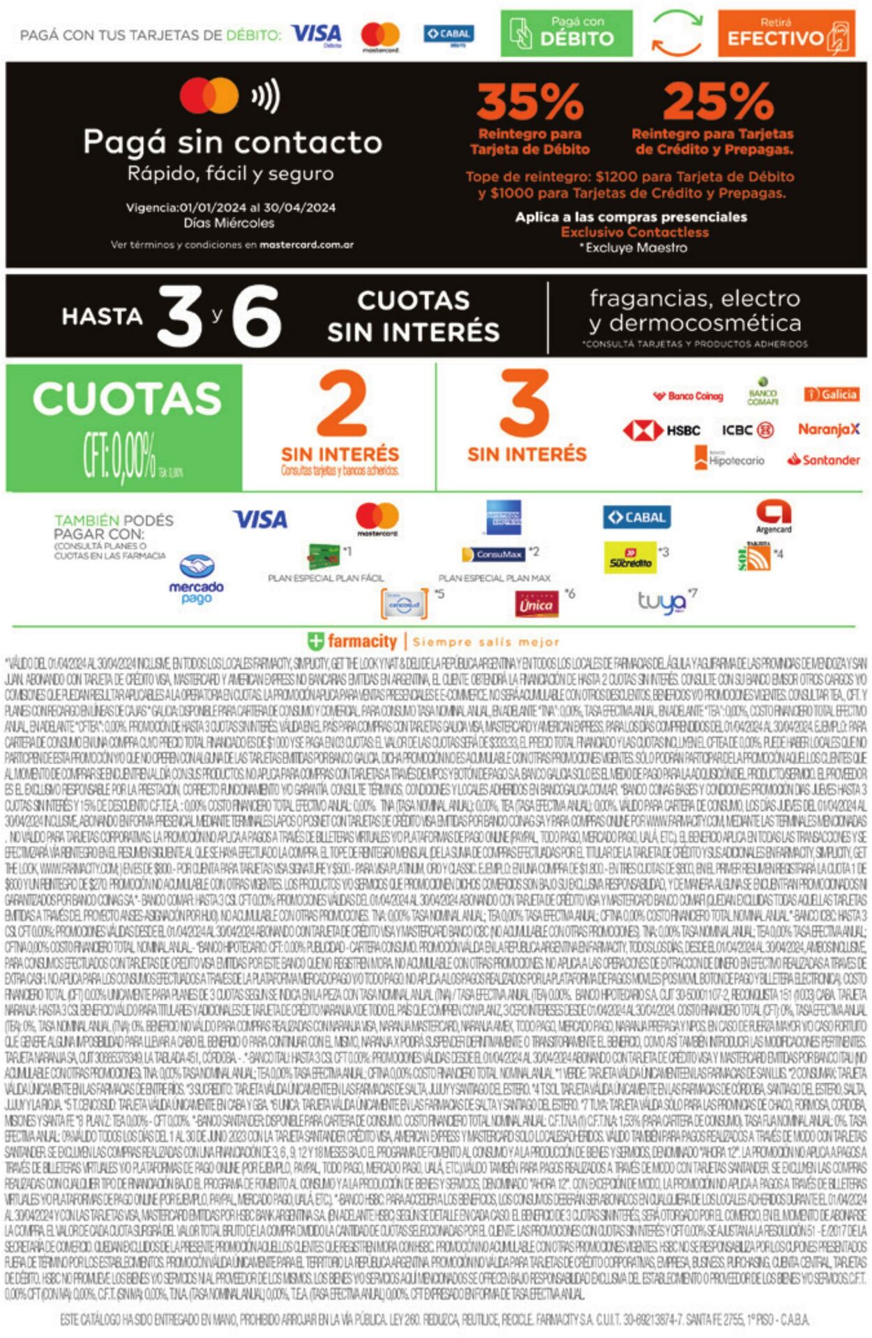 Folleto Farmacity 01.04.2024 - 30.04.2024