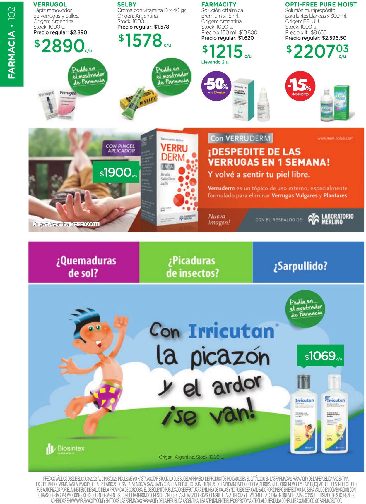 Folleto Farmacity 01.03.2023 - 21.03.2023