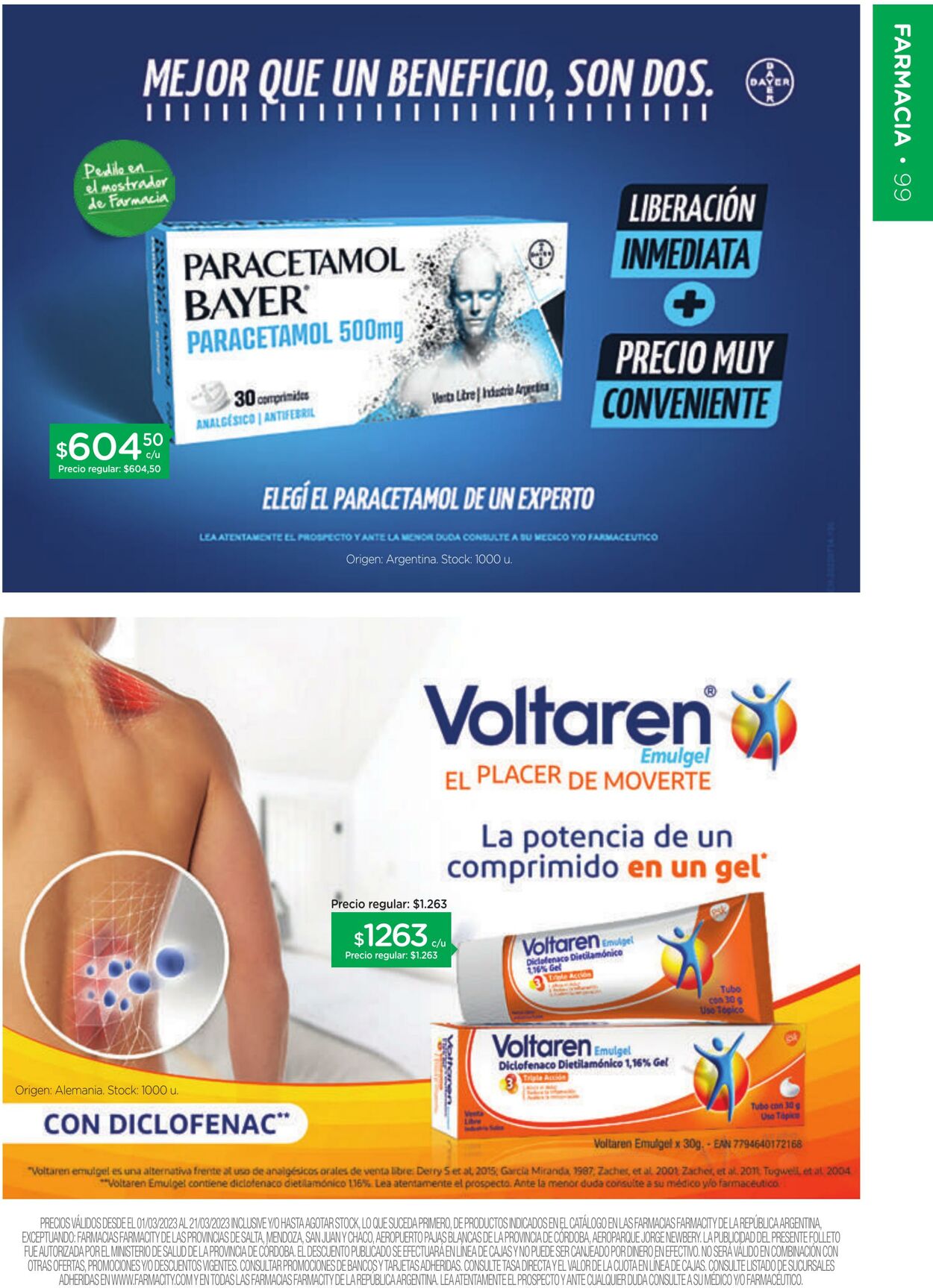 Folleto Farmacity 01.03.2023 - 21.03.2023