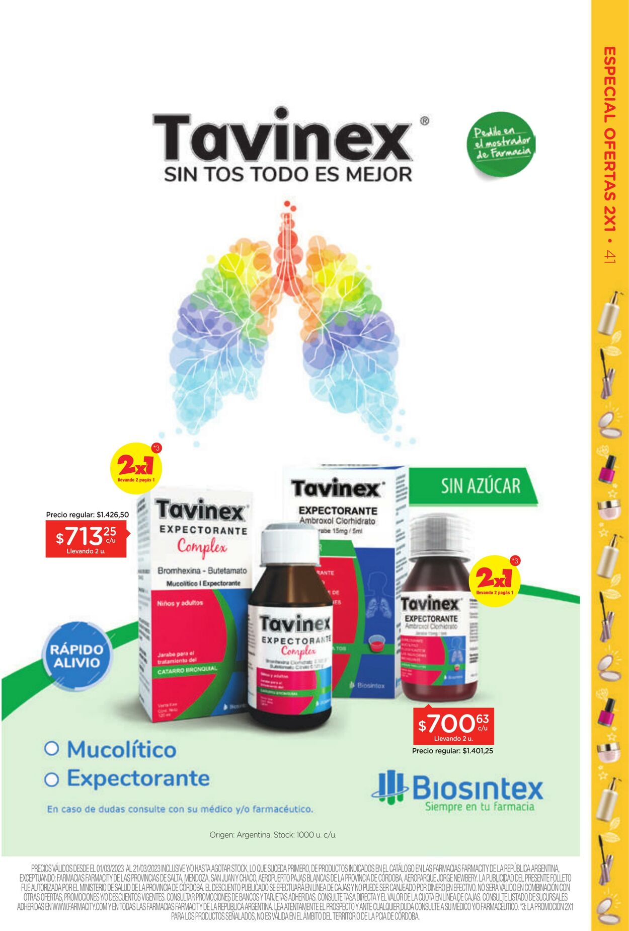 Folleto Farmacity 01.03.2023 - 21.03.2023