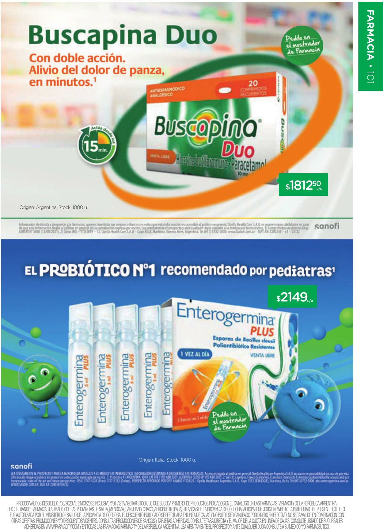 Folleto Farmacity 01.03.2023 - 21.03.2023