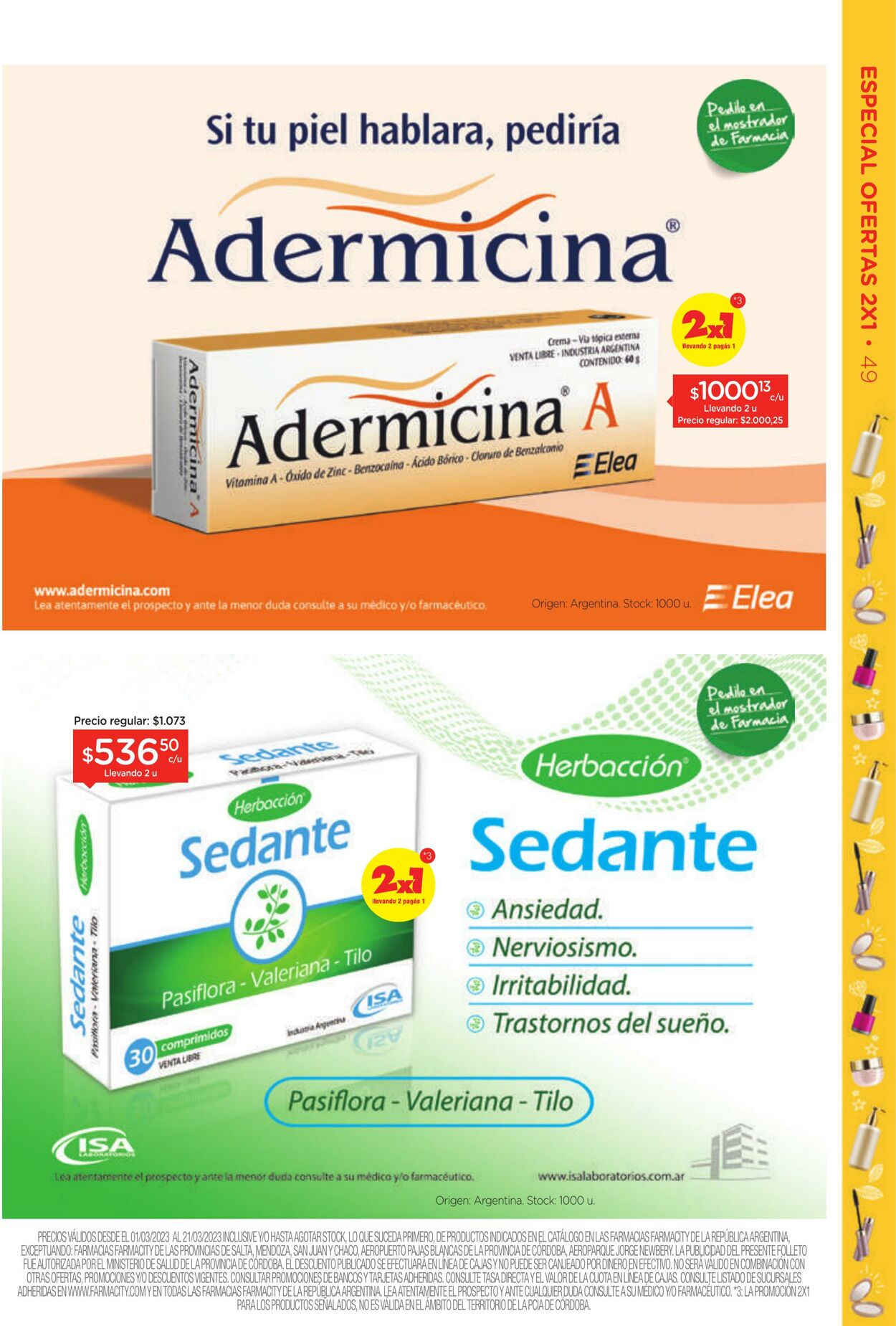 Folleto Farmacity 01.03.2023 - 21.03.2023