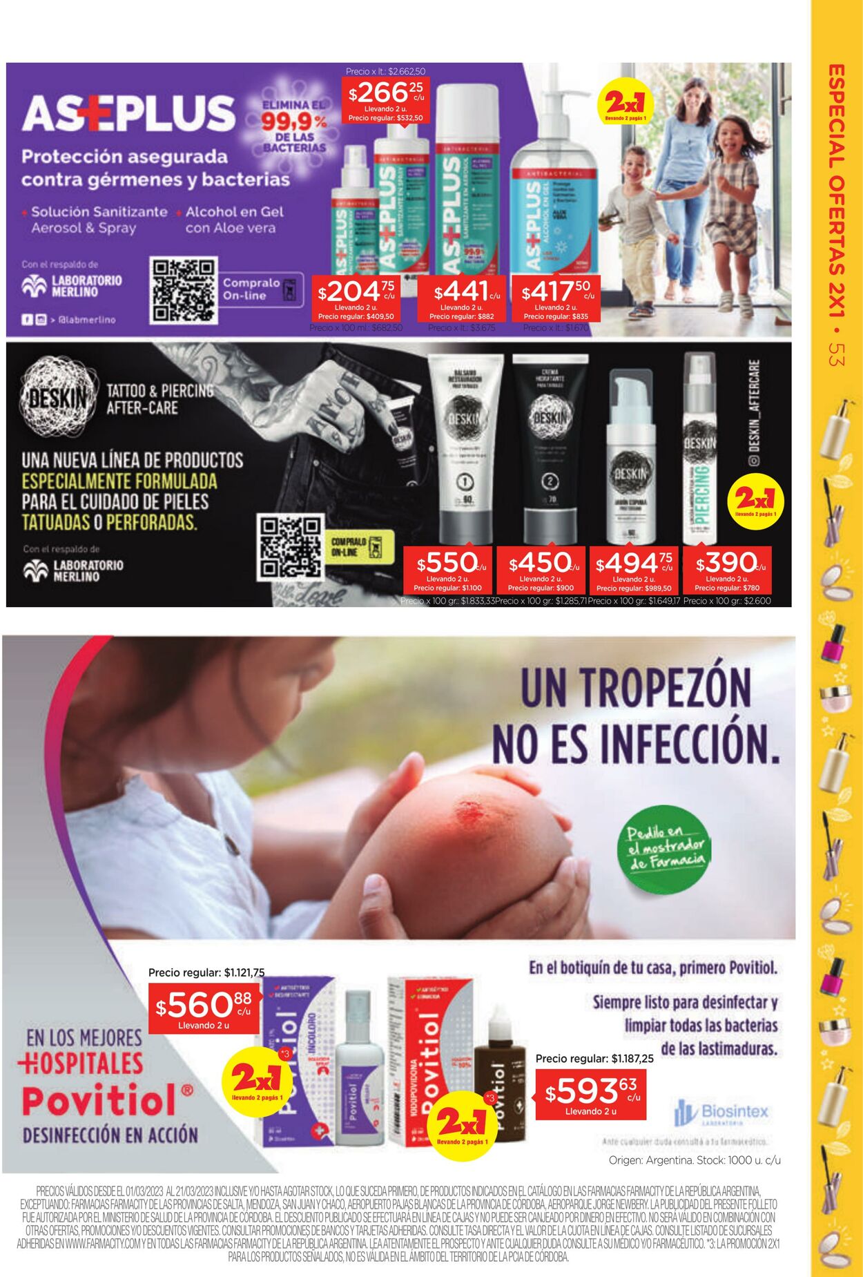 Folleto Farmacity 01.03.2023 - 21.03.2023