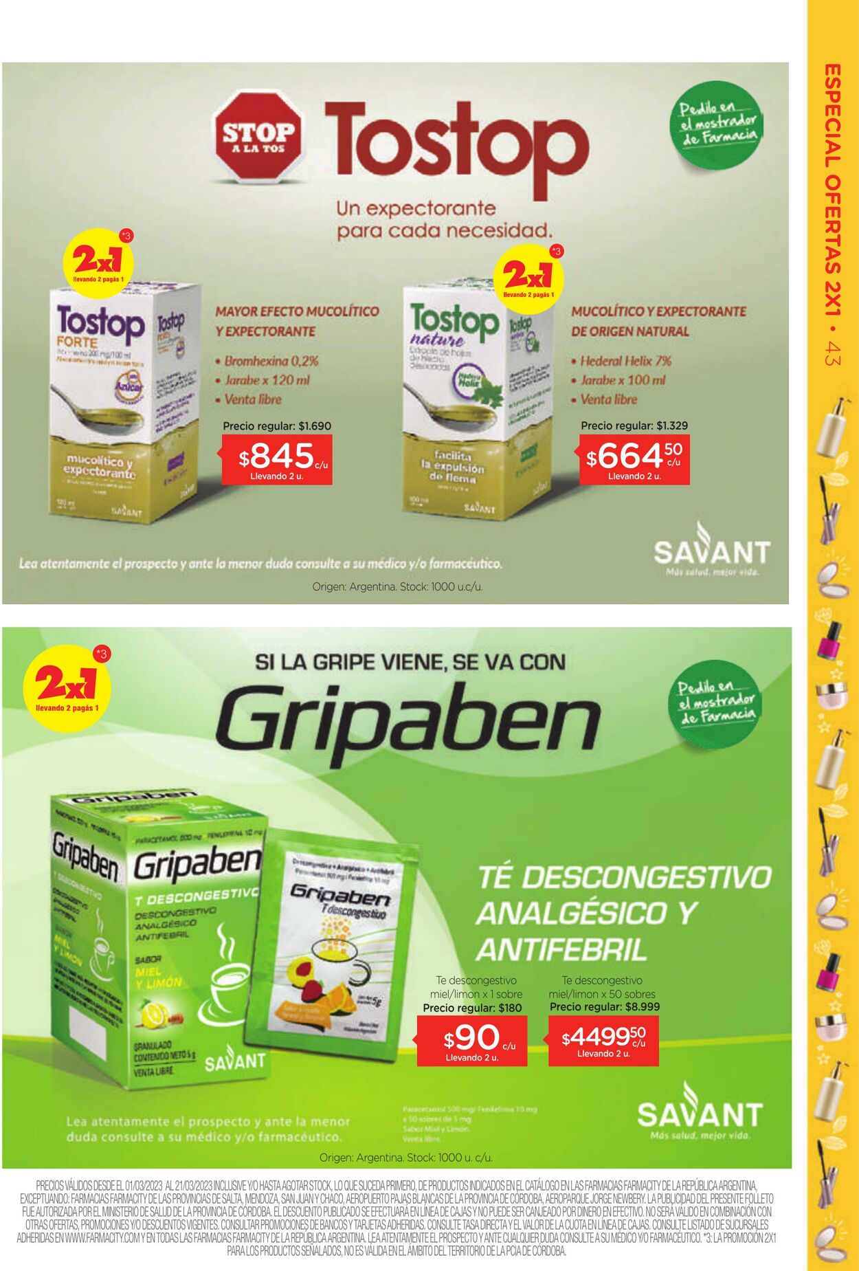 Folleto Farmacity 01.03.2023 - 21.03.2023