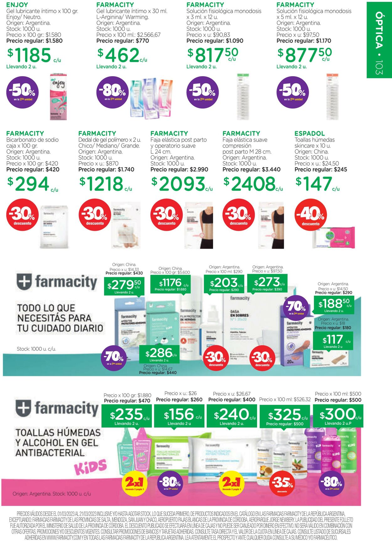 Folleto Farmacity 01.03.2023 - 21.03.2023