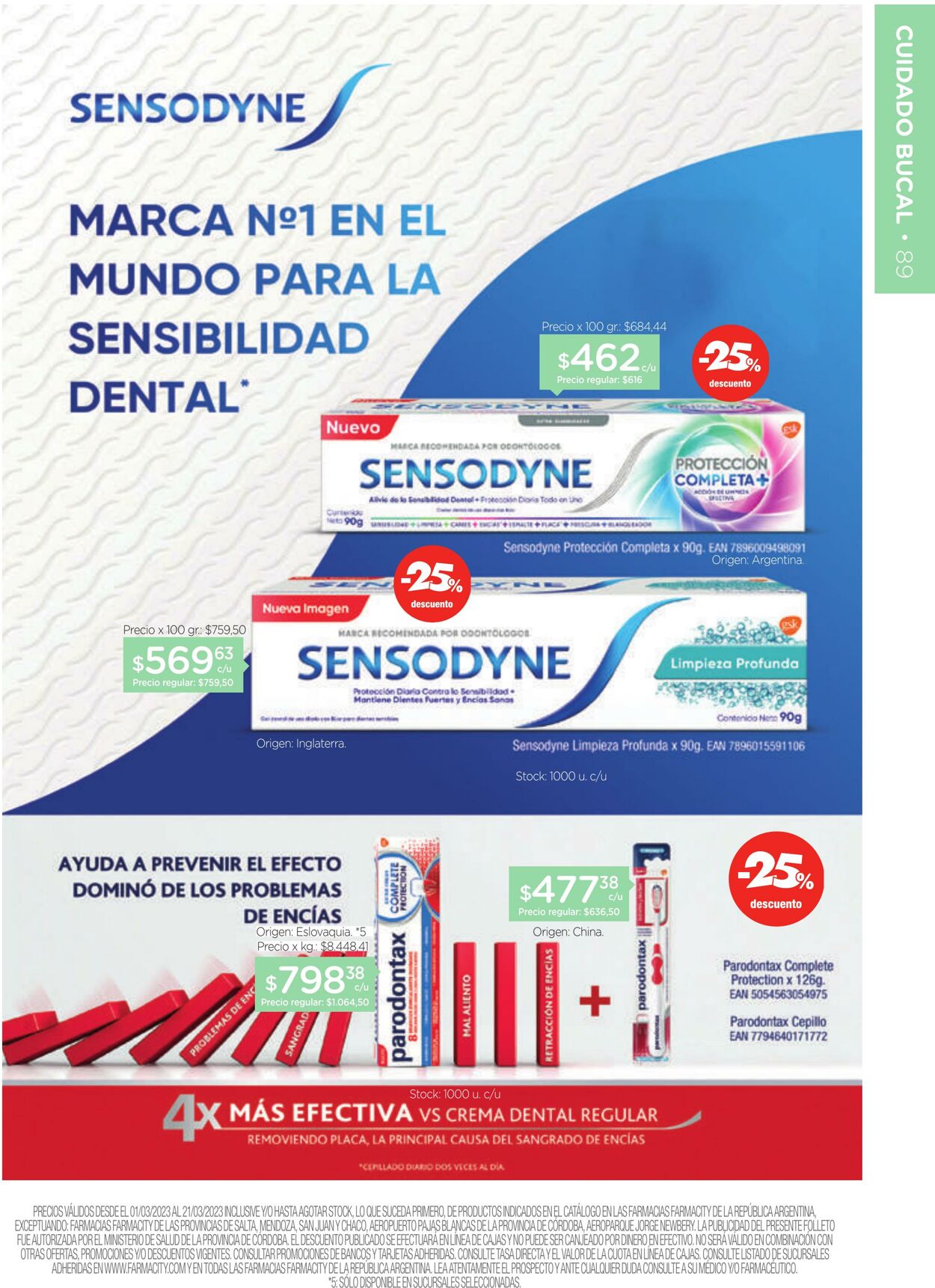 Folleto Farmacity 01.03.2023 - 21.03.2023