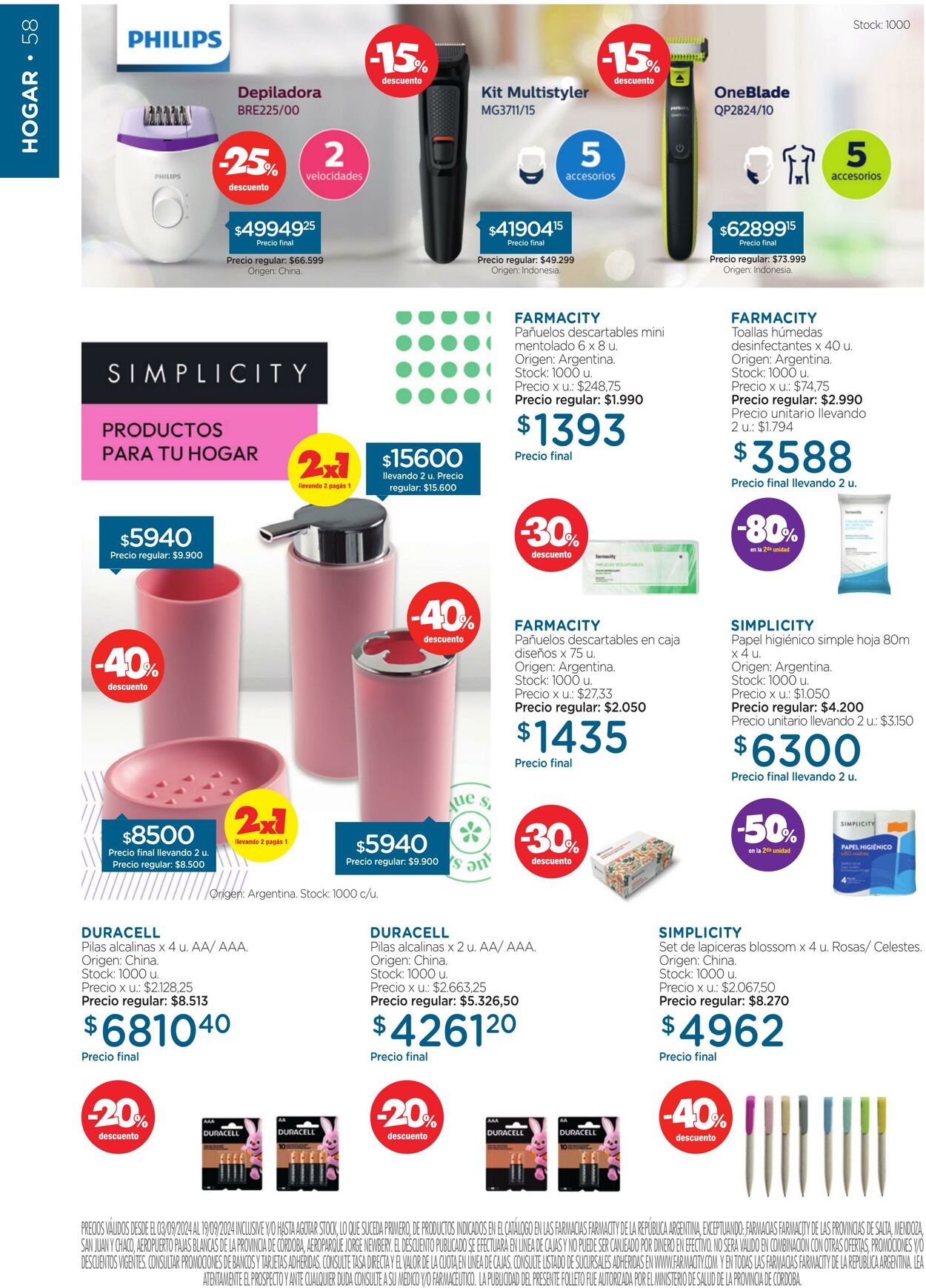 Folleto Farmacity 01.09.2024 - 30.09.2024