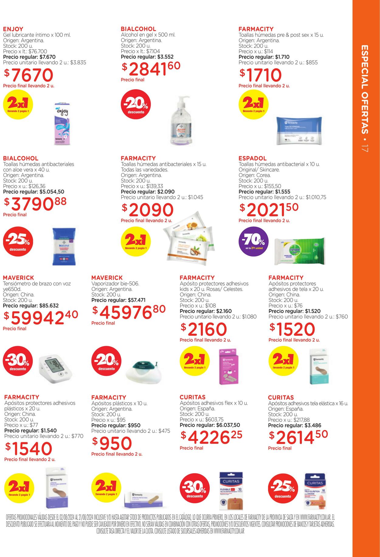 Folleto Farmacity 01.08.2024 - 31.08.2024