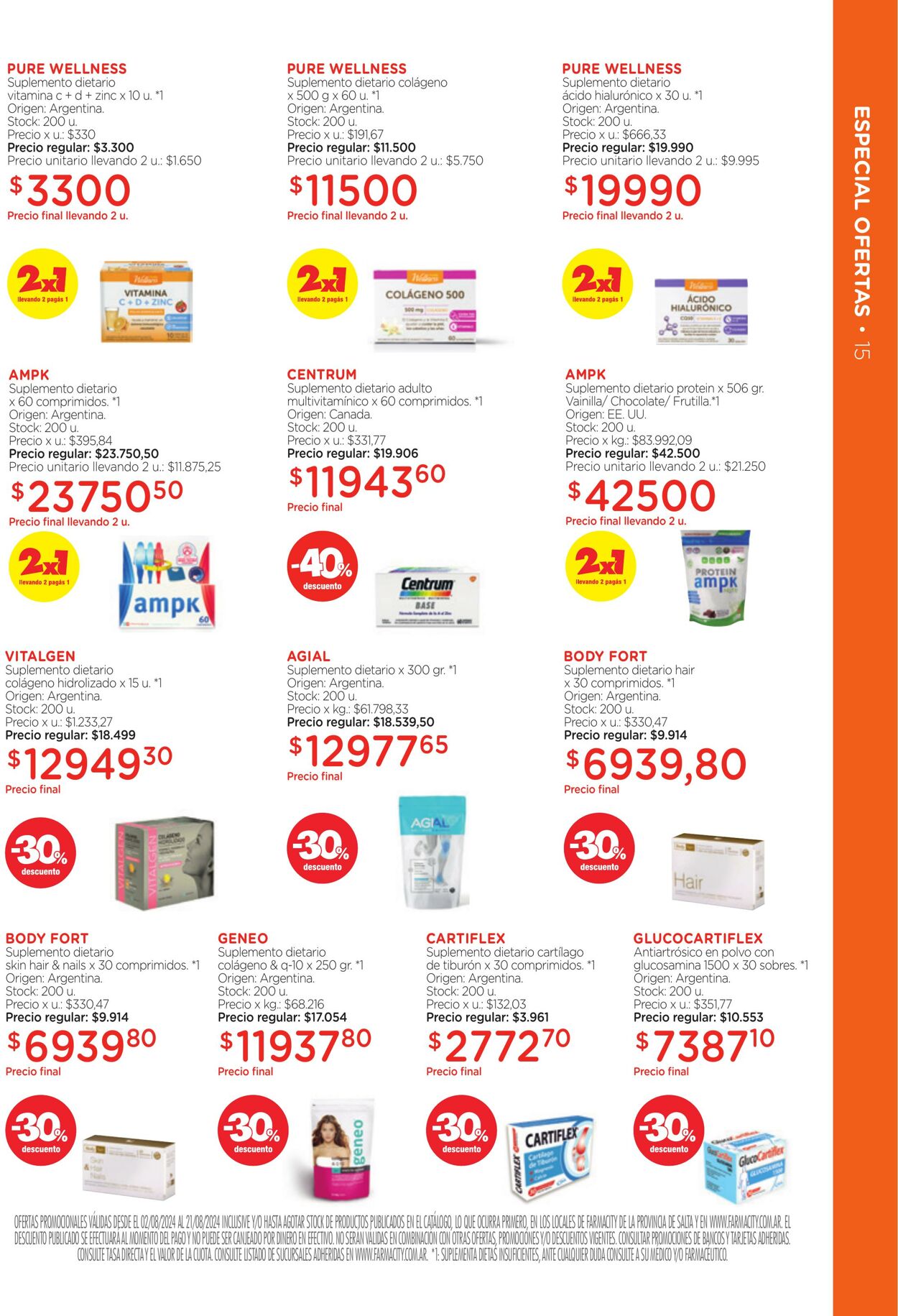 Folleto Farmacity 01.08.2024 - 31.08.2024