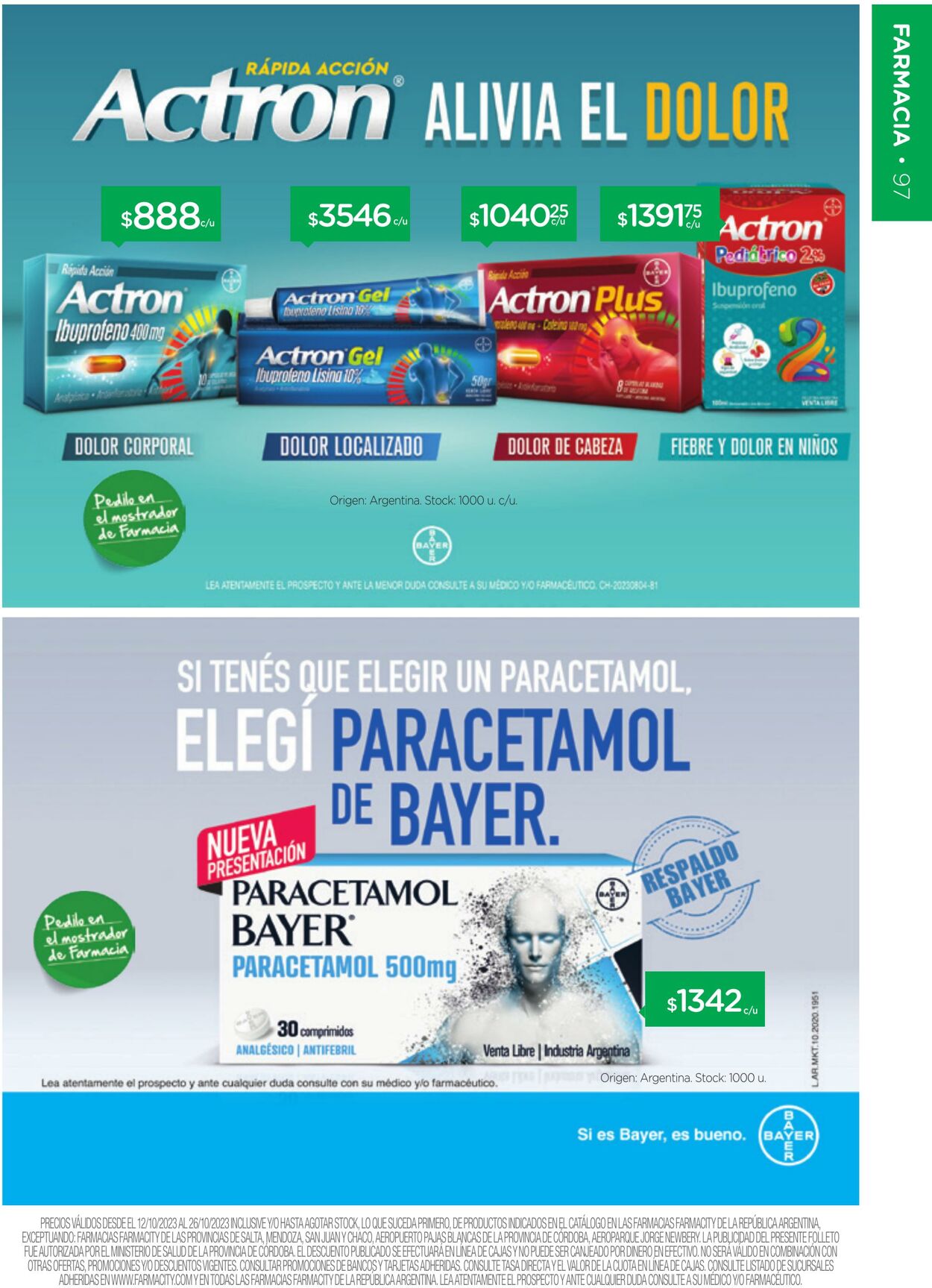 Folleto Farmacity 01.10.2023 - 31.10.2023