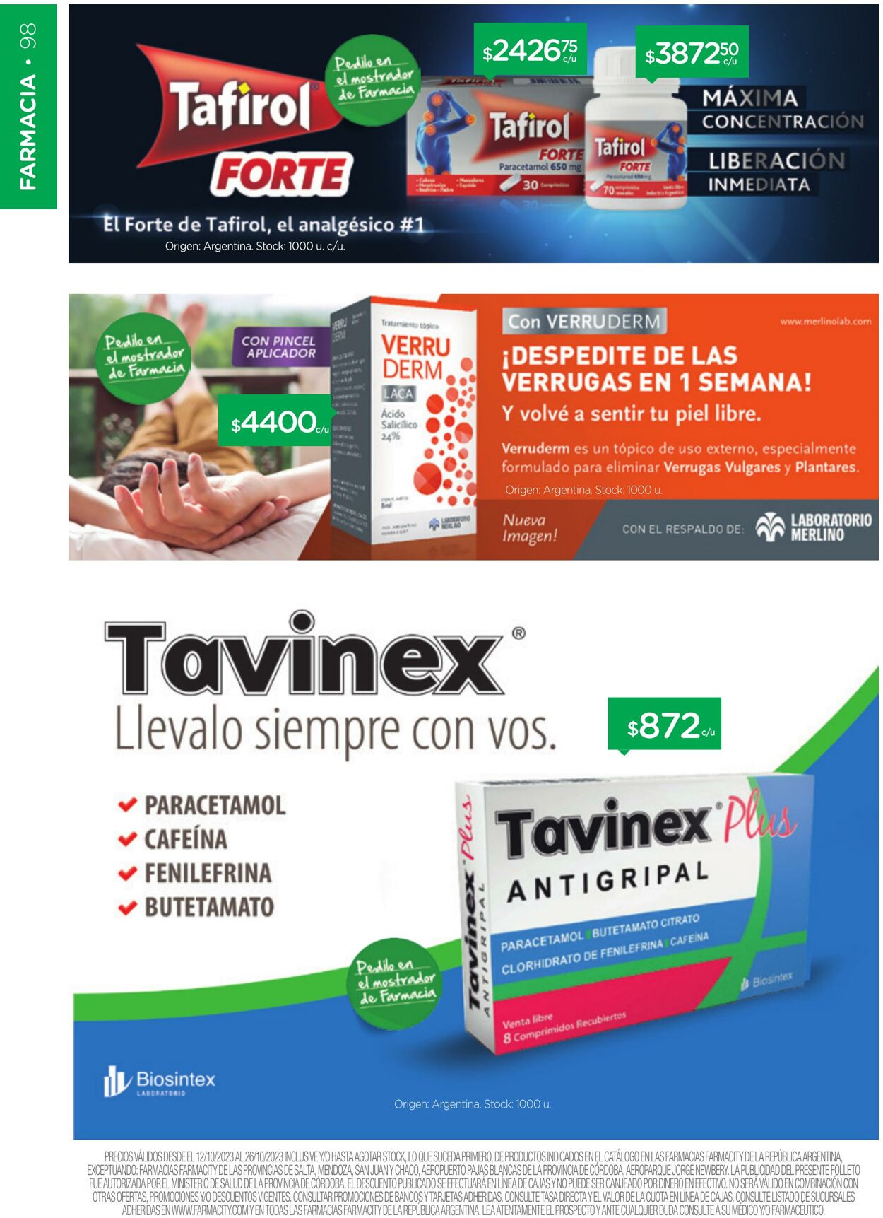 Folleto Farmacity 01.10.2023 - 31.10.2023