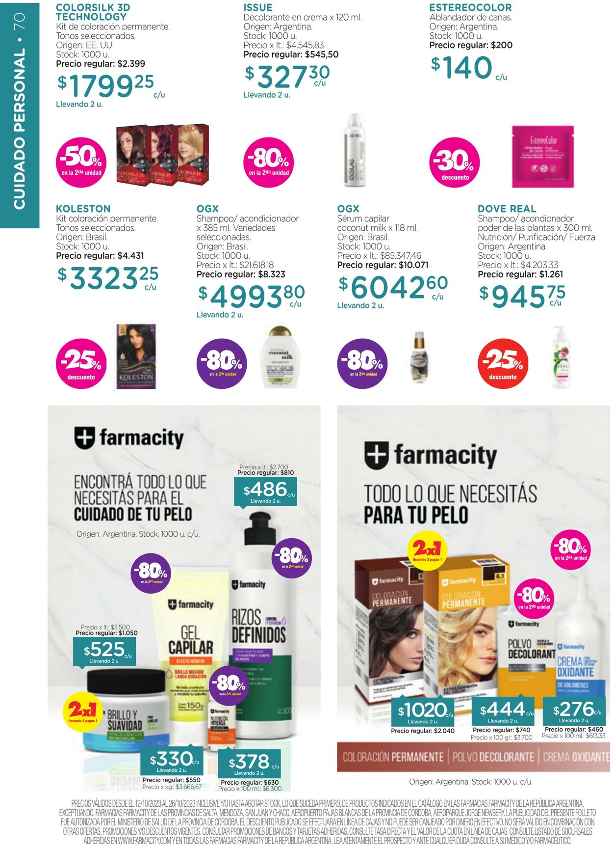 Folleto Farmacity 01.10.2023 - 31.10.2023